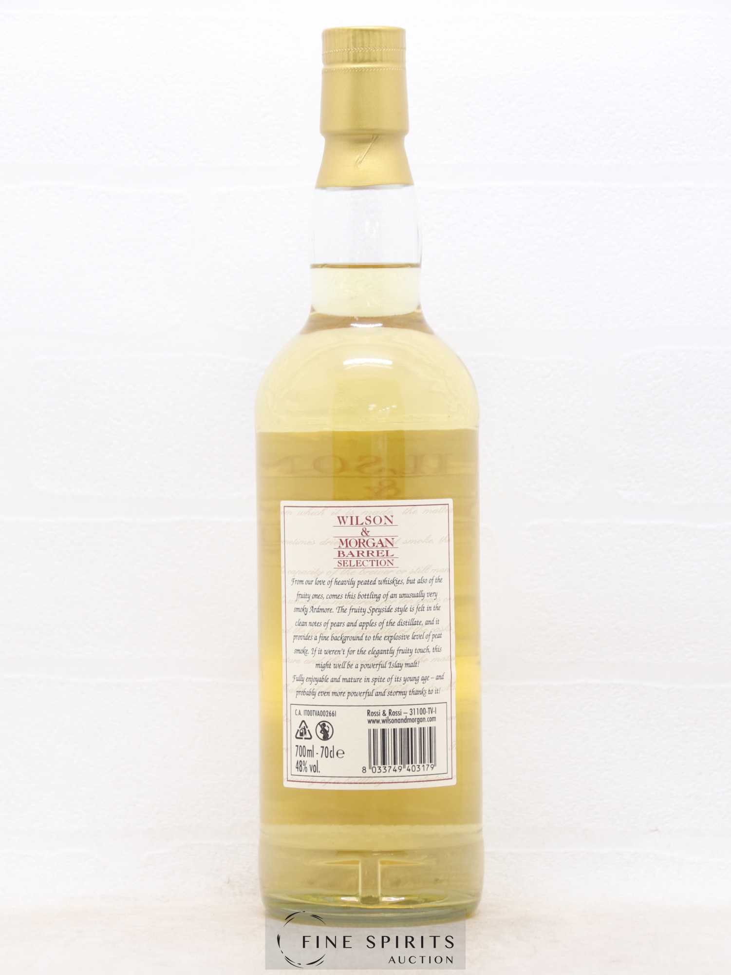 Ardmore 2011 Wilson & Morgan Barrel Selection Heavy Peat - bottled 2016 - Lot de 1 bouteille - 1