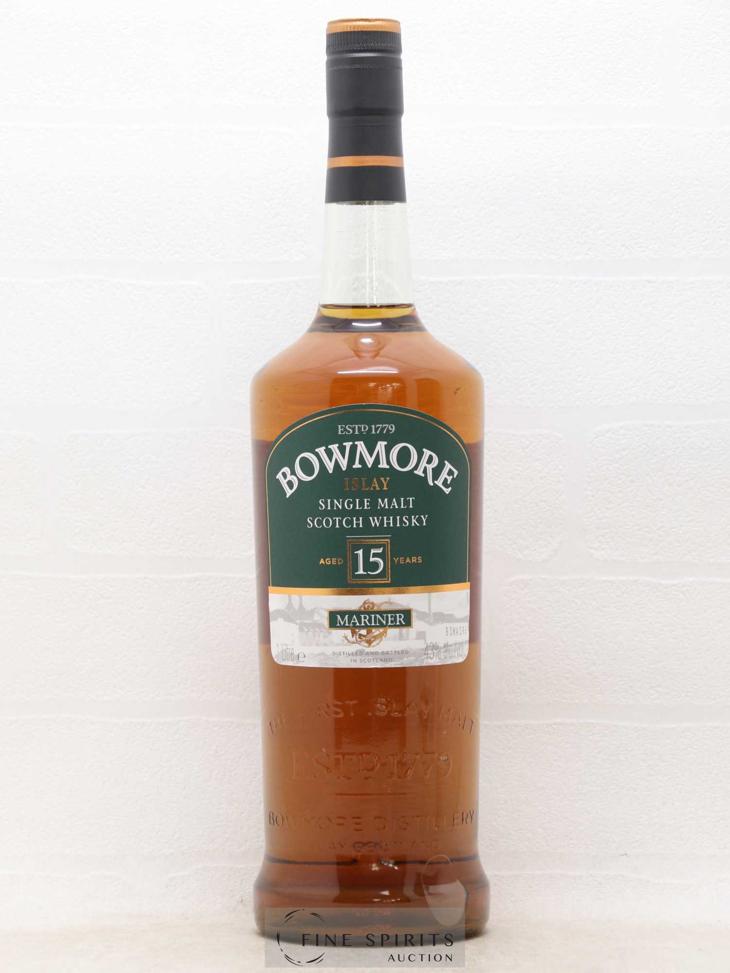 Buy Bowmore 15 years Of. Mariner (1L) (lot: B2217976-952)