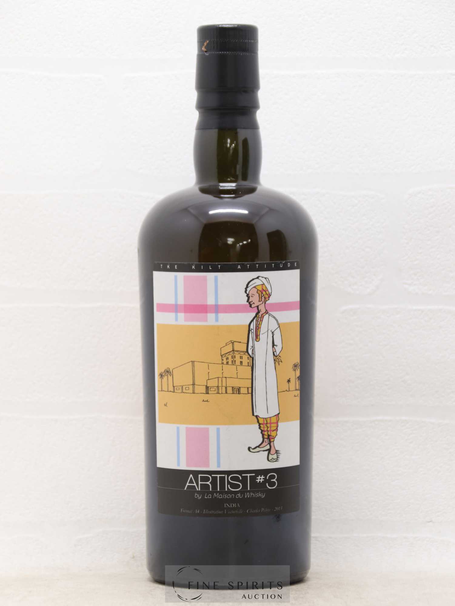 Bunnahabhain 25 years 1988 Signatory Vintage Artist n°3 Hogshead Cask n°1873 - One of 230 - bottled 2014 LMDW - Posten von 1 Flasche - 1