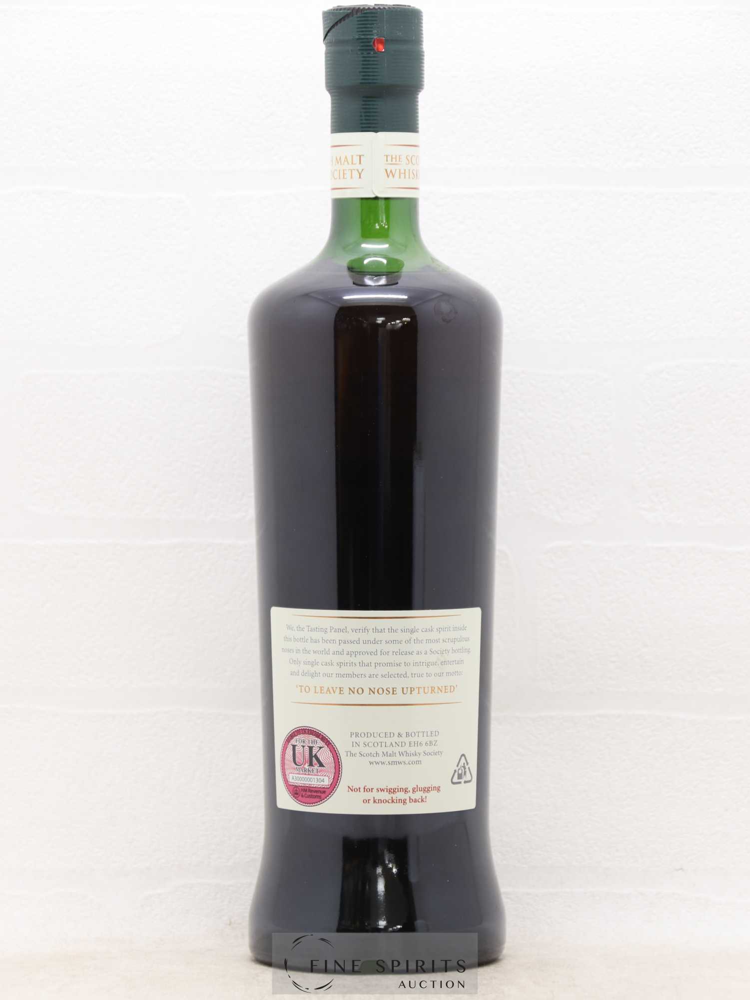 Elegance and Power 18 years 1997 The Scotch Malt Whisky Society Cask n°3.296 - One of 606 - Lot de 1 bouteille - 1
