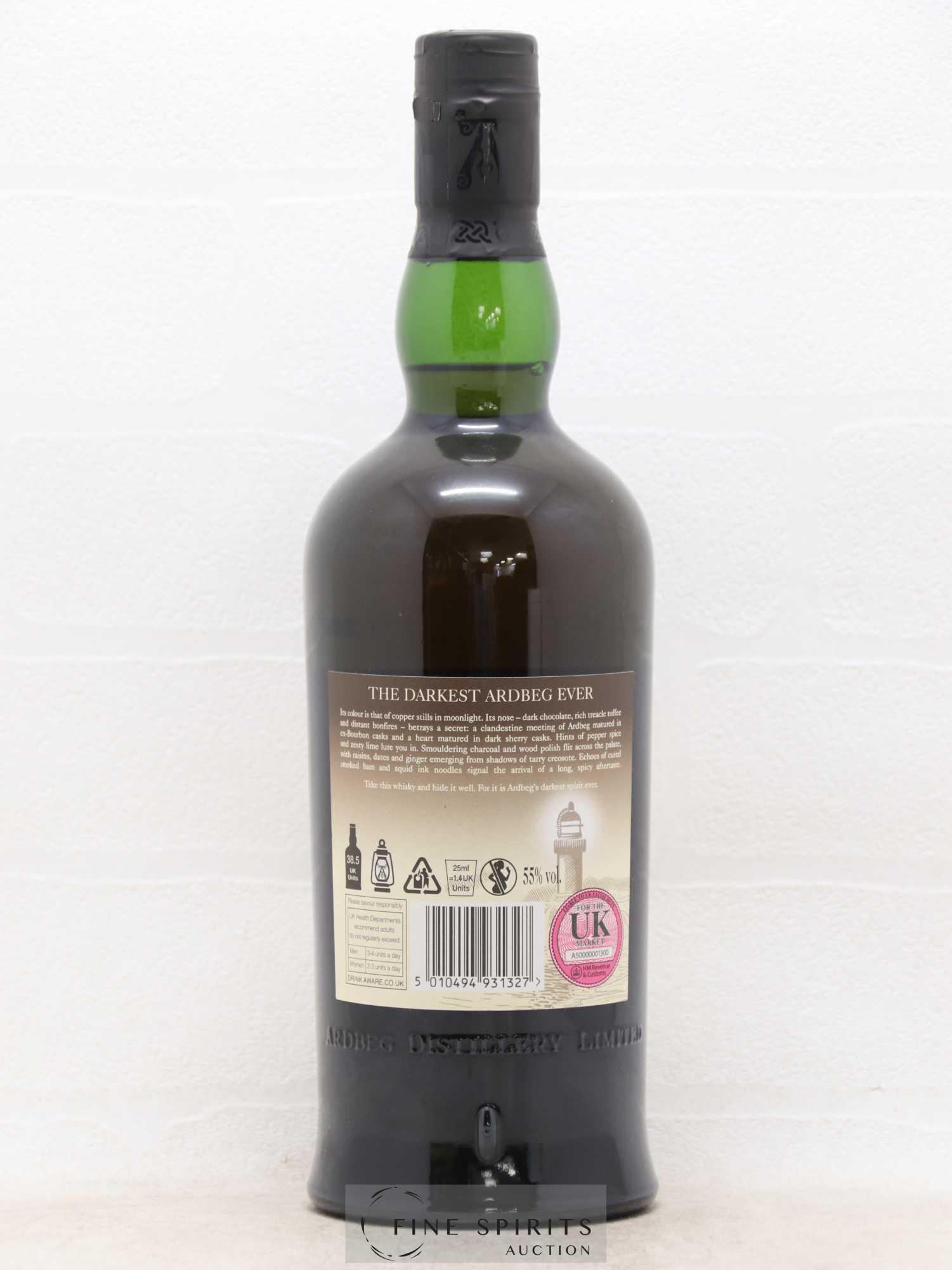 Ardbeg Of. Dark Cove Special Committee Only Edition - 2016 The Ultimate - Lot de 1 bouteille - 1