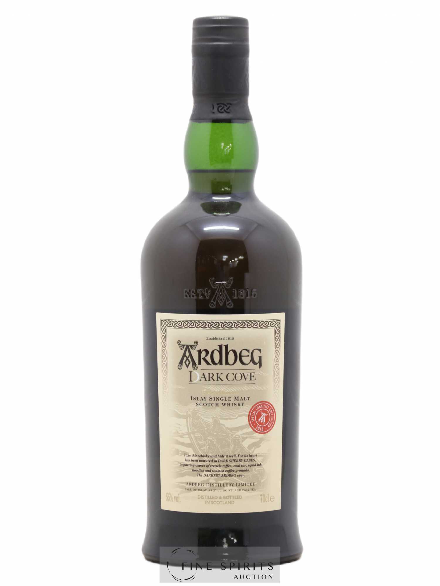 Ardbeg Of. Dark Cove Special Committee Only Edition - 2016 The Ultimate - Lot de 1 bouteille - 0