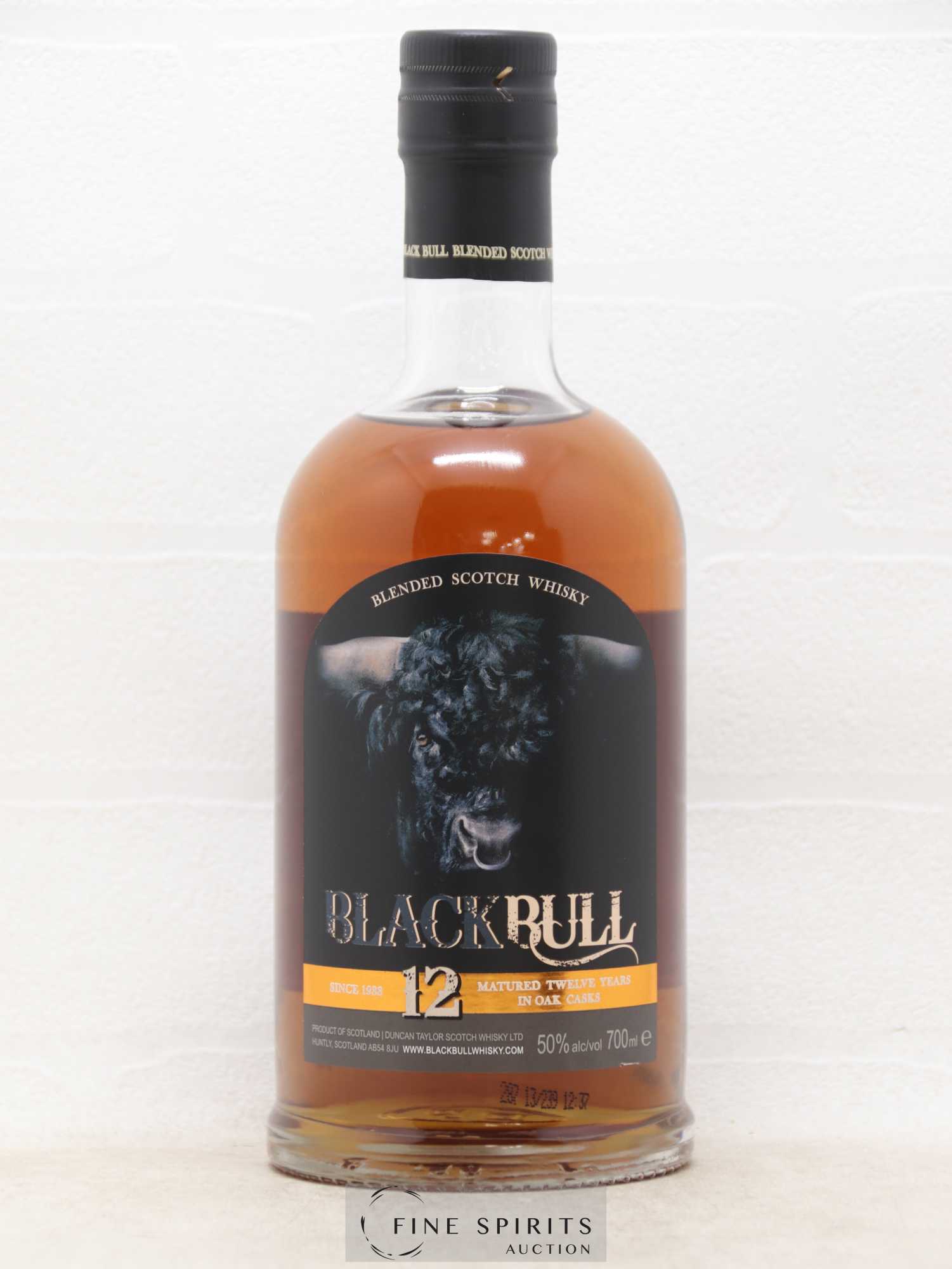 Black Bull 12 years Duncan Taylor - Lot de 1 bouteille - 1