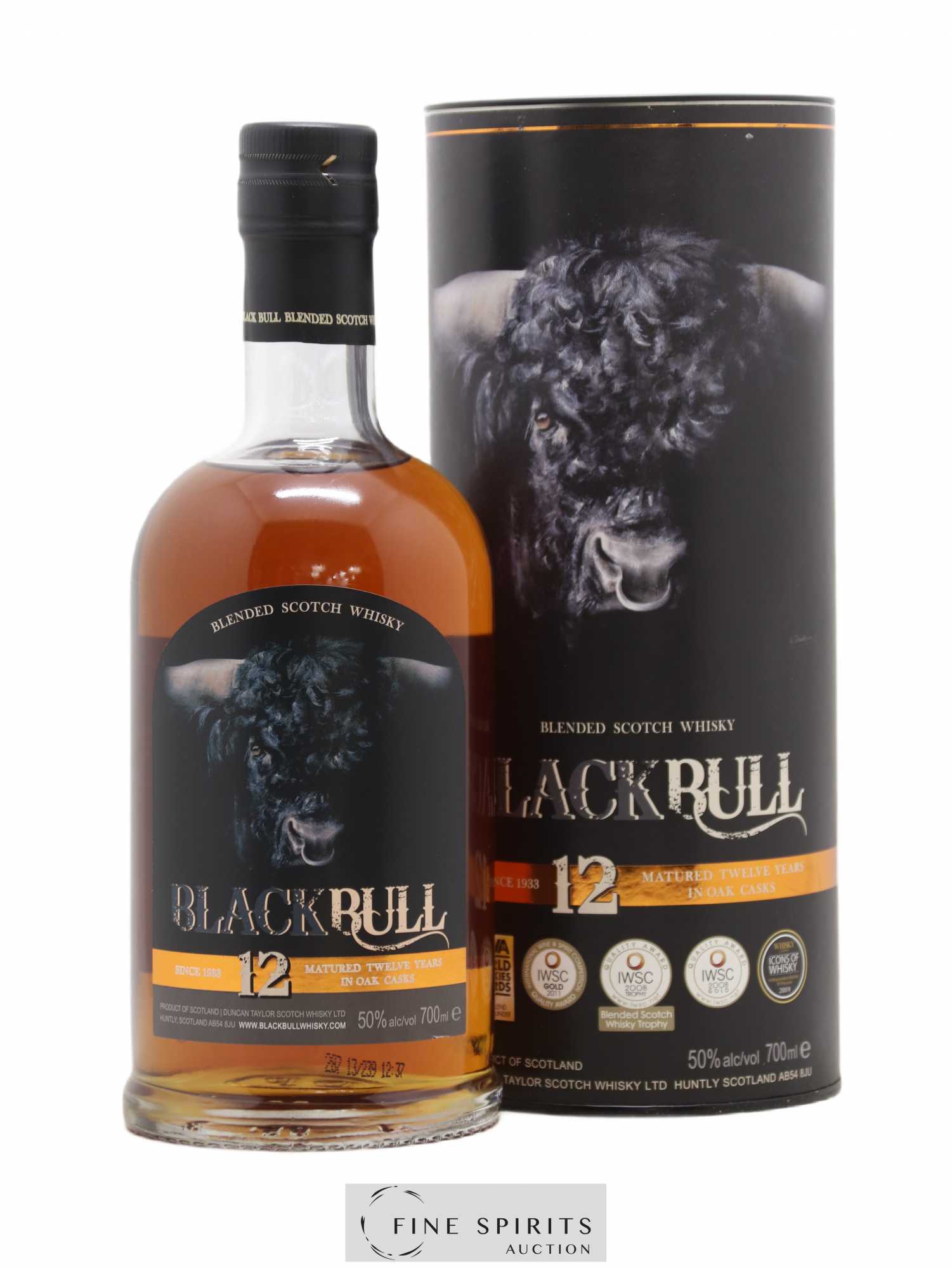 Black Bull 12 years Duncan Taylor - Lot de 1 bouteille - 0