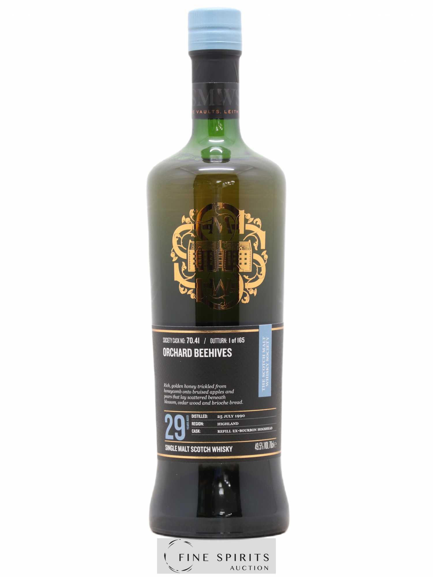 Orchard Beehives 29 years 1990 The Scotch Malt Whisky Society Cask n°70.41 - One of 165 - Posten von 1 Flasche - 0
