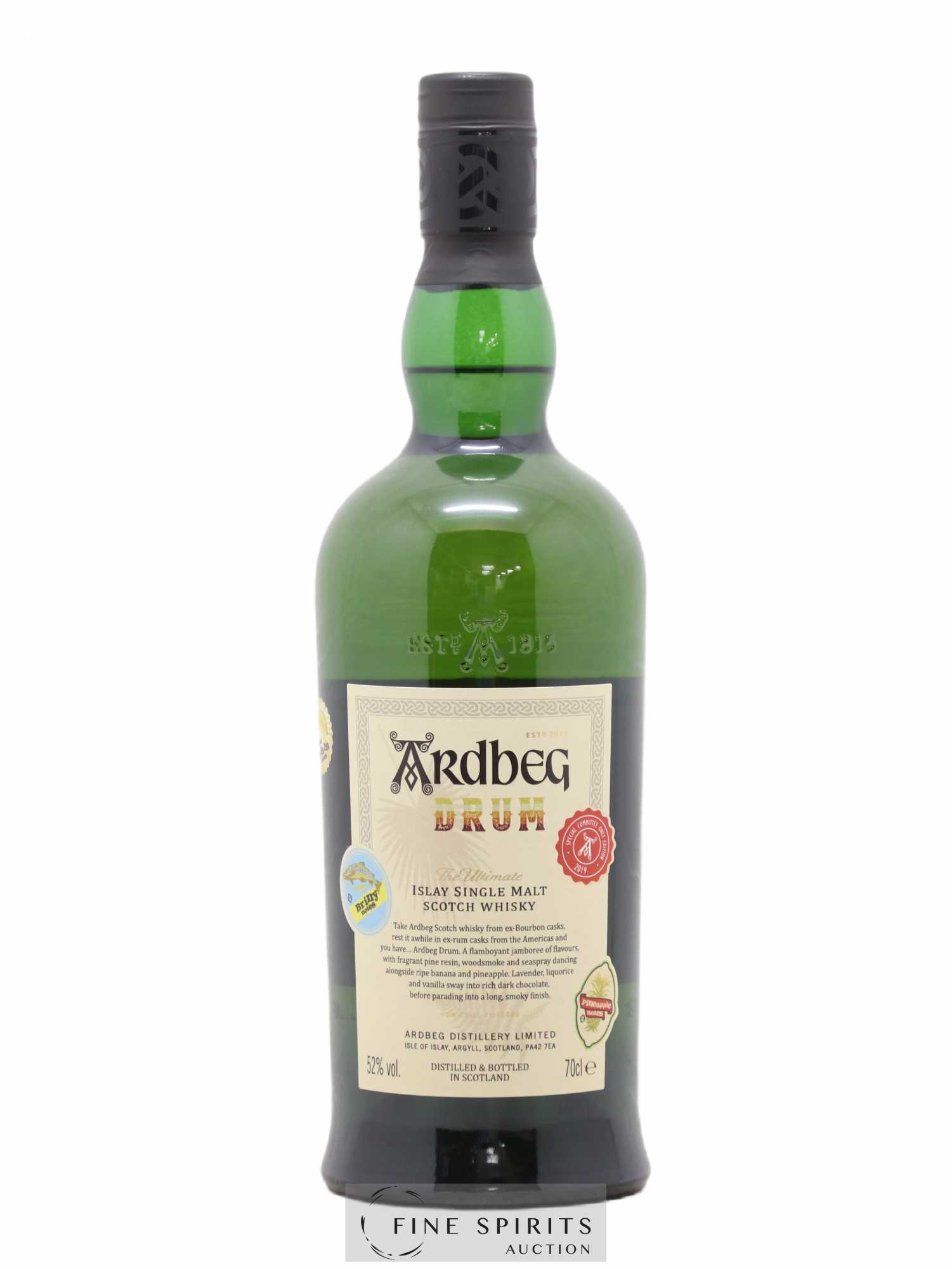 Ardbeg Of. Drum Special Committee Only Edition - 2019 The Ultimate - Lot de 1 bouteille - 0
