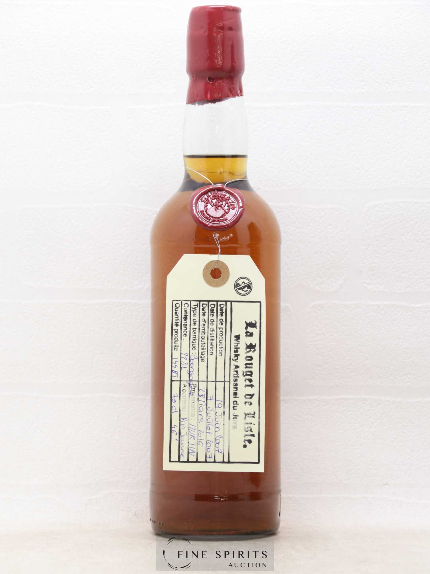 La Rouget de Lisle 2007 Of. Vin Jaune Cask - One of 144 - bottled 2016 - Posten von 1 Flasche - 1