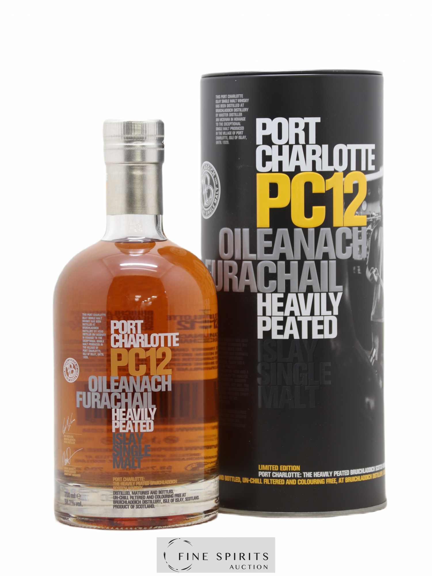 Port Charlotte Of. PC12 Oileanach Furachail Heavily Peated - Posten von 1 Flasche - 0