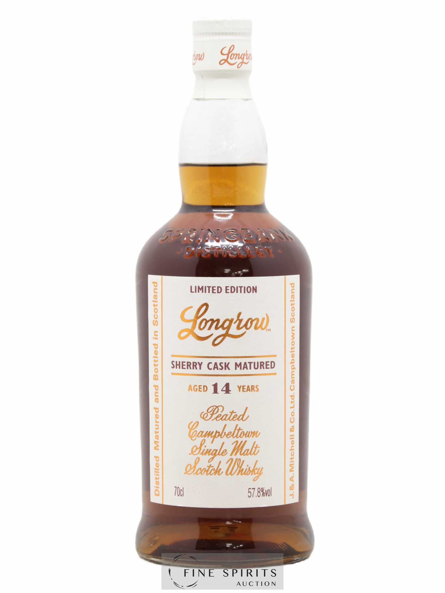Longrow 14 years 2003 Of. Sherry Cask Matured One of 9000 - bottled 2018 Limited Edition - Lot de 1 bouteille - 0