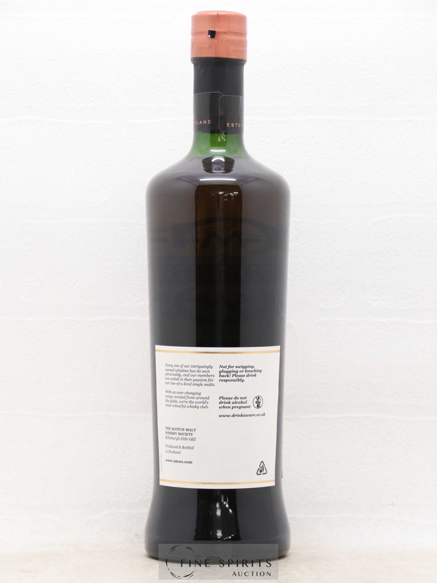 Ginger Bittersweet Dark Chocolate Marzipan 18 years 2002 The Scotch Malt Whisky Society Cask n°37.132 - One of 223 - Lot de 1 bouteille - 1