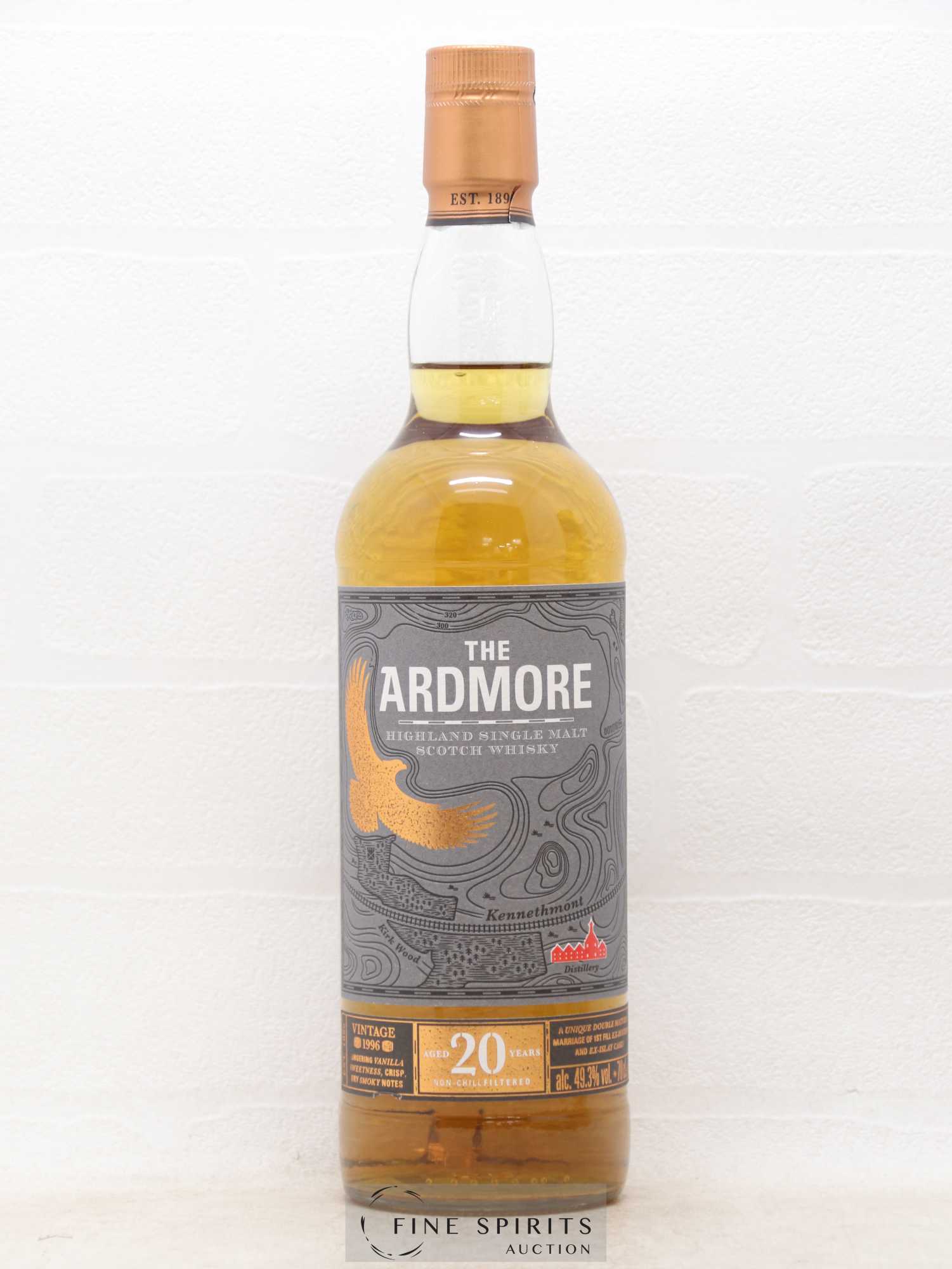 Ardmore 20 years 1996 Of. Limited Edition - Lot de 1 bouteille - 1