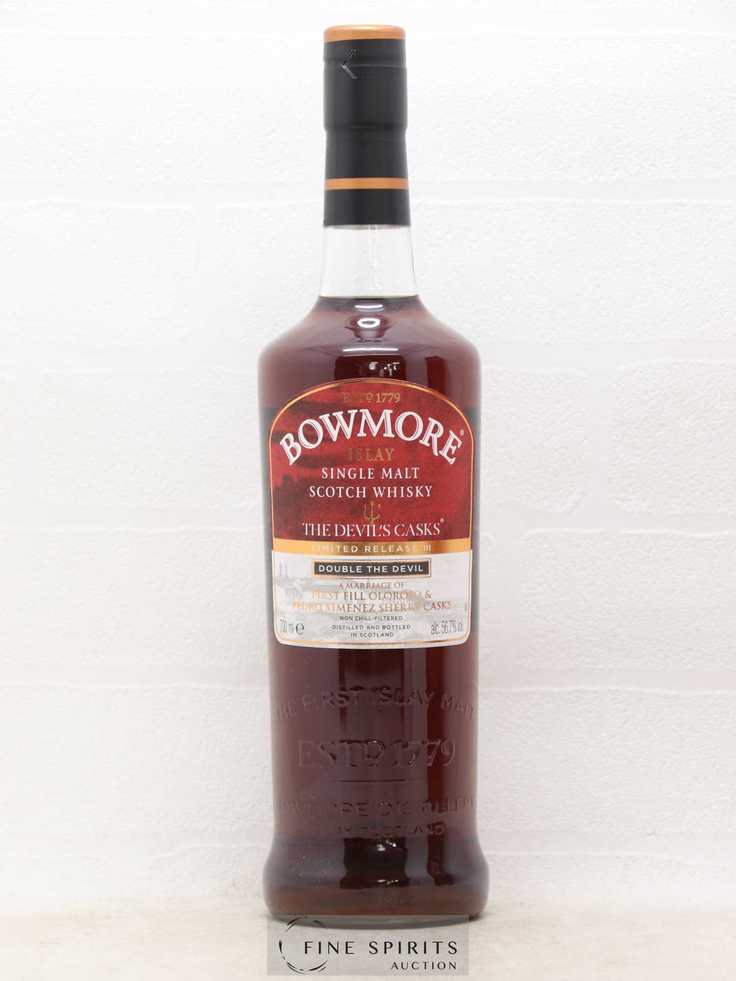 Bowmore Of. Double the Devil Limited Release III The Devil's Casks - Posten von 1 Flasche - 1