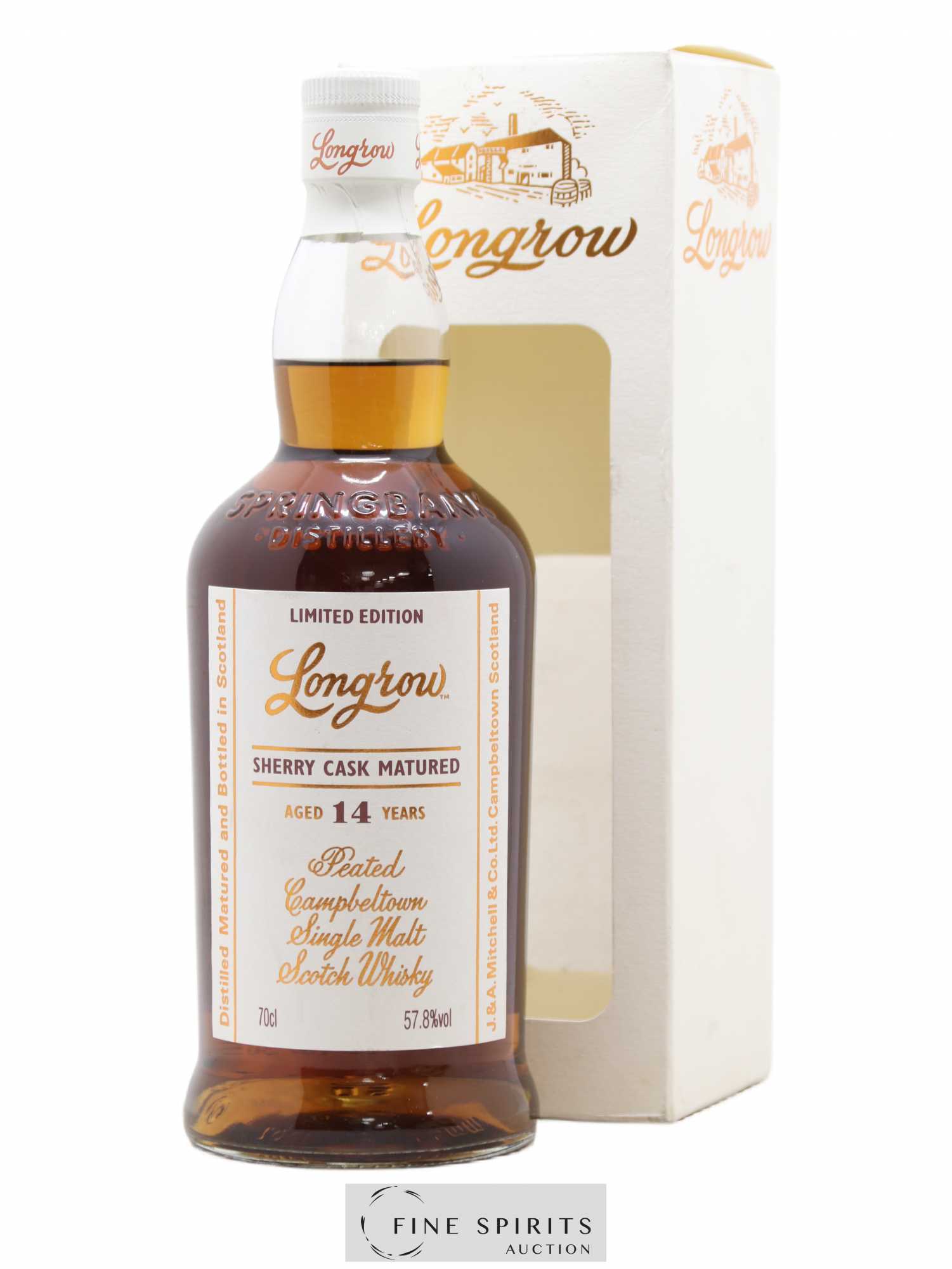 Longrow 14 years 2003 Of. Sherry Cask Matured One of 9000 - bottled 2018 Limited Edition - Lot de 1 bouteille - 0