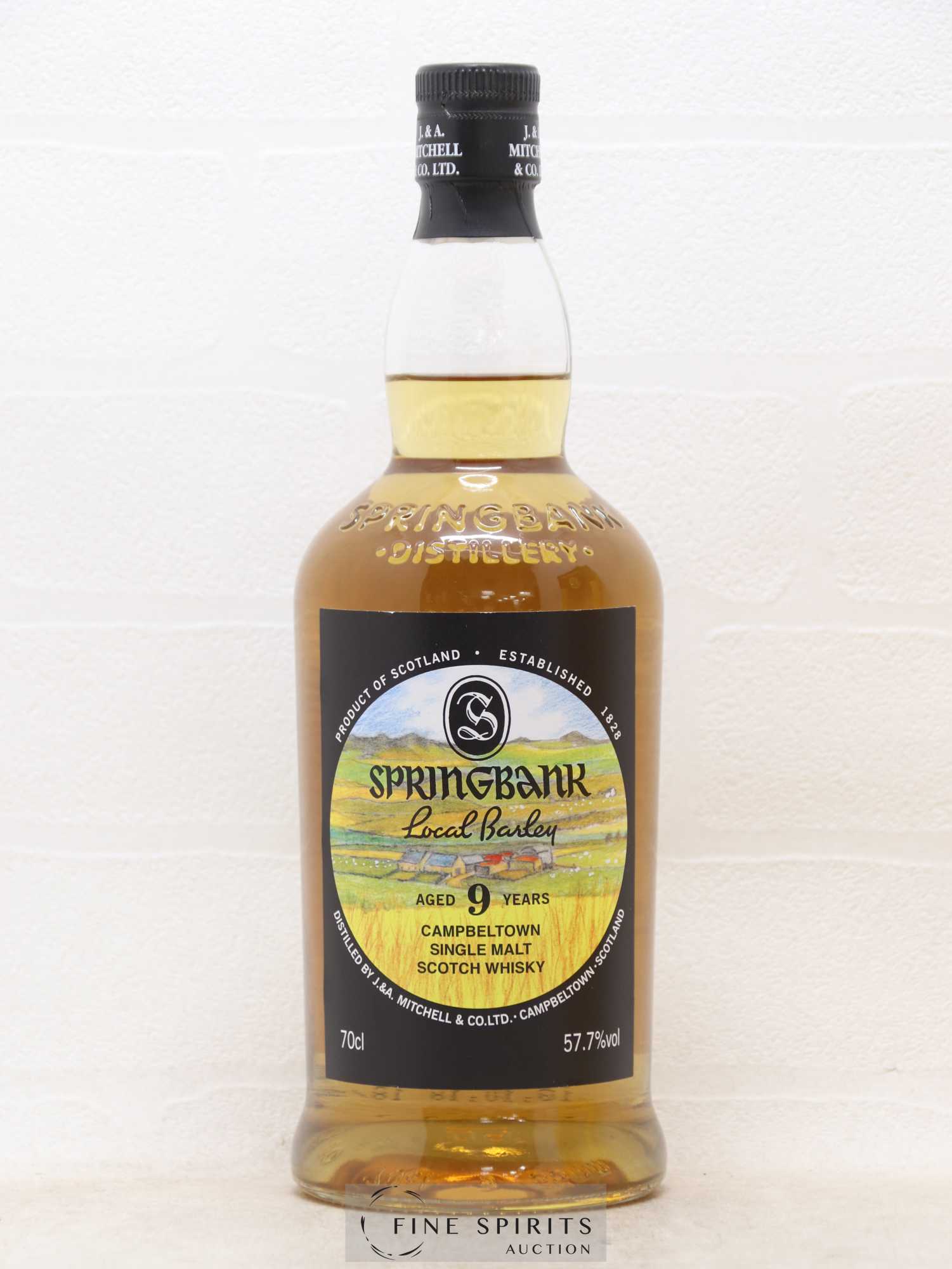 Springbank 9 years 2009 Of. Local Barley One of 9700 - bottled 2018 - Lot de 1 bouteille - 1