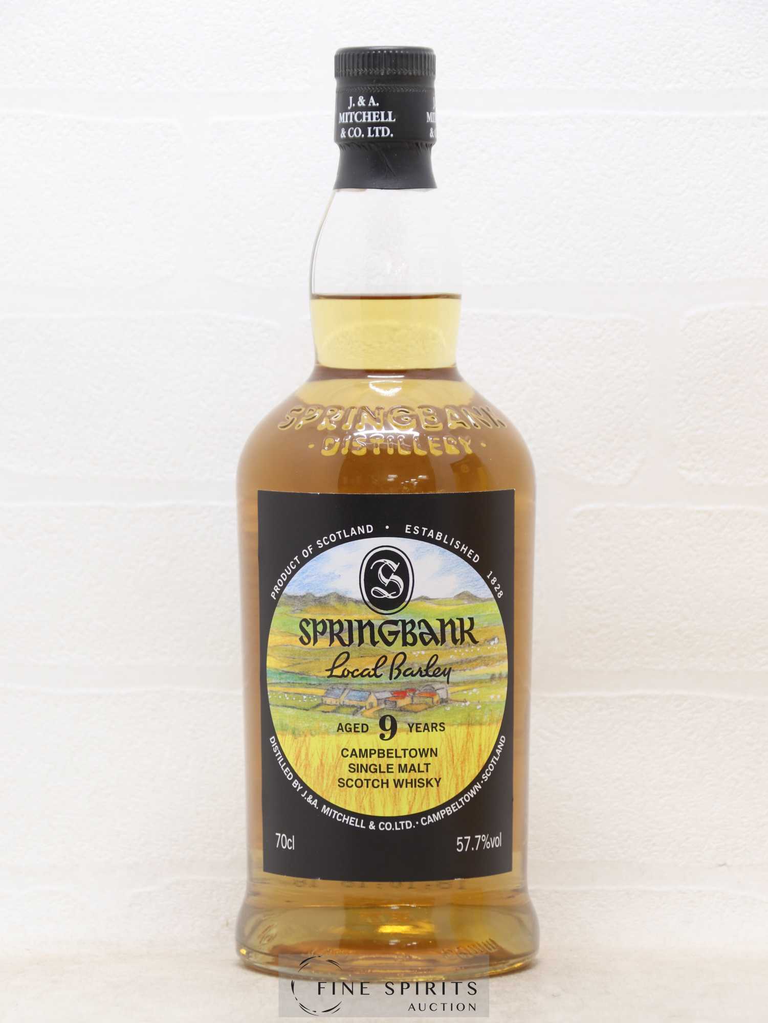 Springbank 9 years 2009 Of. Local Barley One of 9700 - bottled 2018 - Lot de 1 bouteille - 1