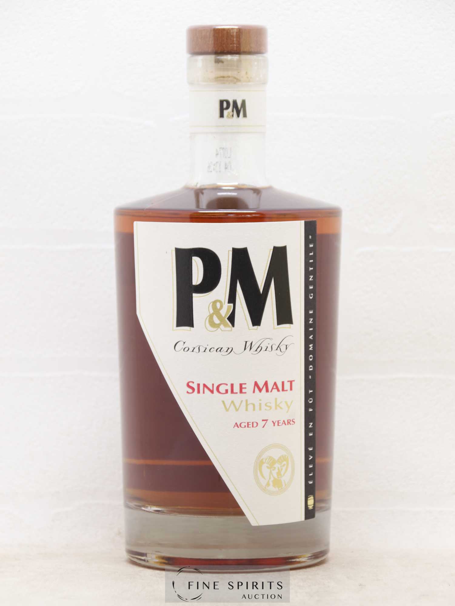 P&M 7 years Of. Fût Domaine Gentile - One of 6600 Série Limitée - Lot de 1 bouteille - 1