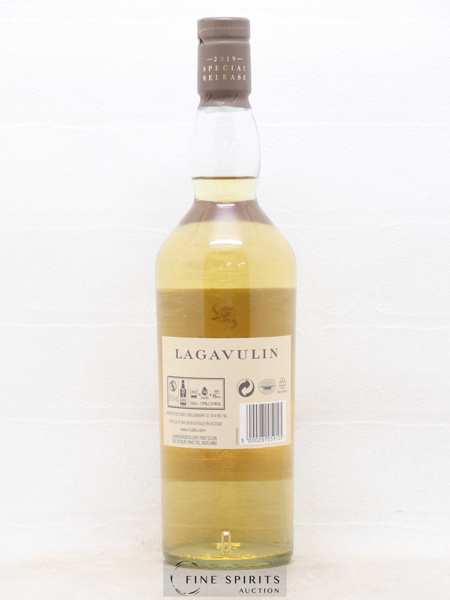 Lagavulin 12 years Of. Natural Cask Strength 2019 Special Release - Lot de 1 bouteille - 1