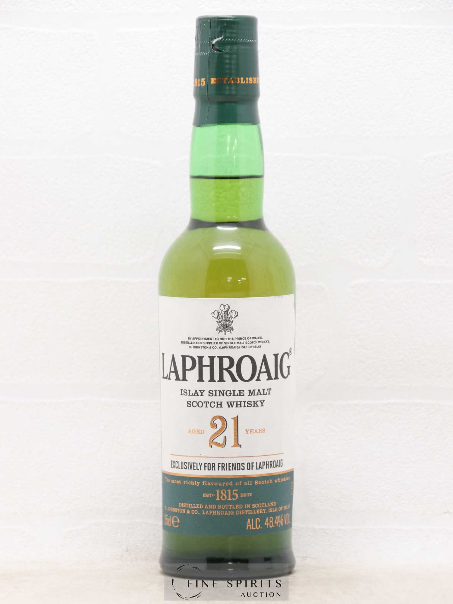 Laphroaig 21 years Of. Friends of Laphroaig - Lot de 1 bouteille - 1
