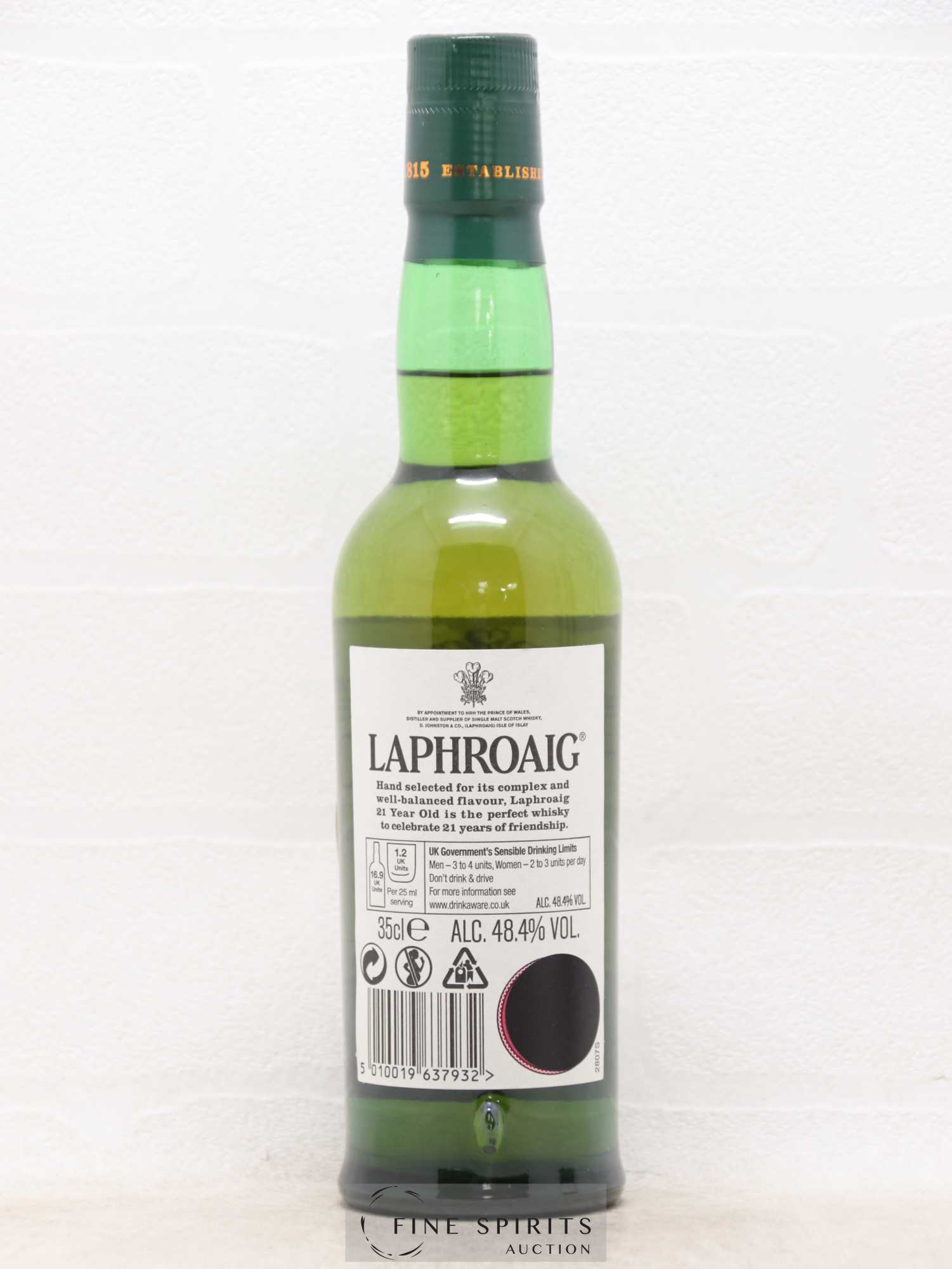Laphroaig 21 years Of. Friends of Laphroaig - Lot de 1 bouteille - 2