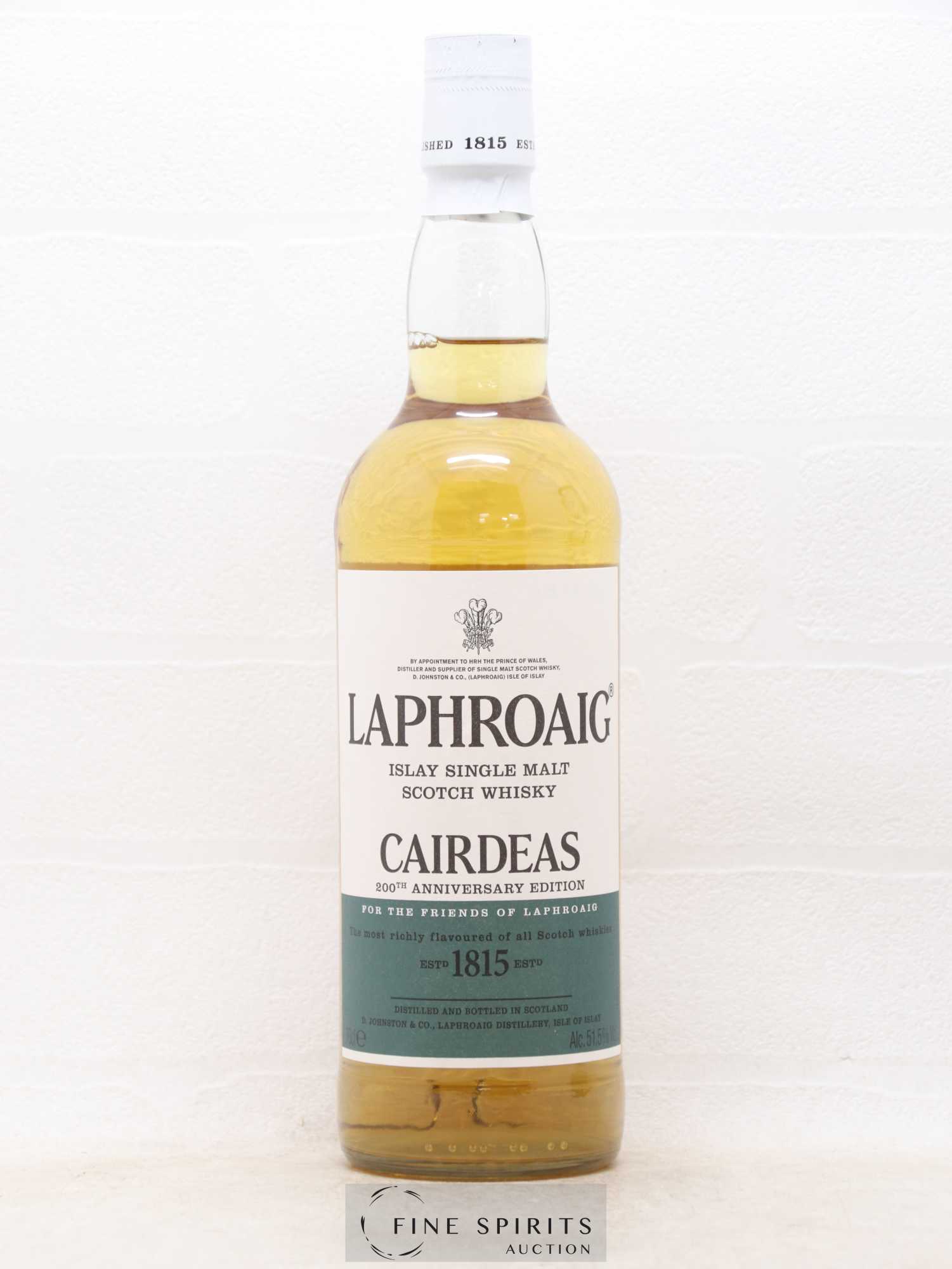 Laphroaig Of. Cairdeas 200th Anniversary Edition Friends of Laphroaig - Lot de 1 bouteille - 1