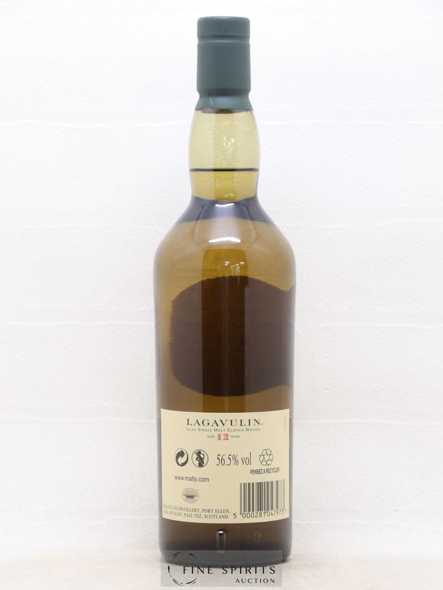 Lagavulin 12 years Of. Natural Cask Strength bottled 2017 Limited Edition - Lot de 1 bouteille - 1