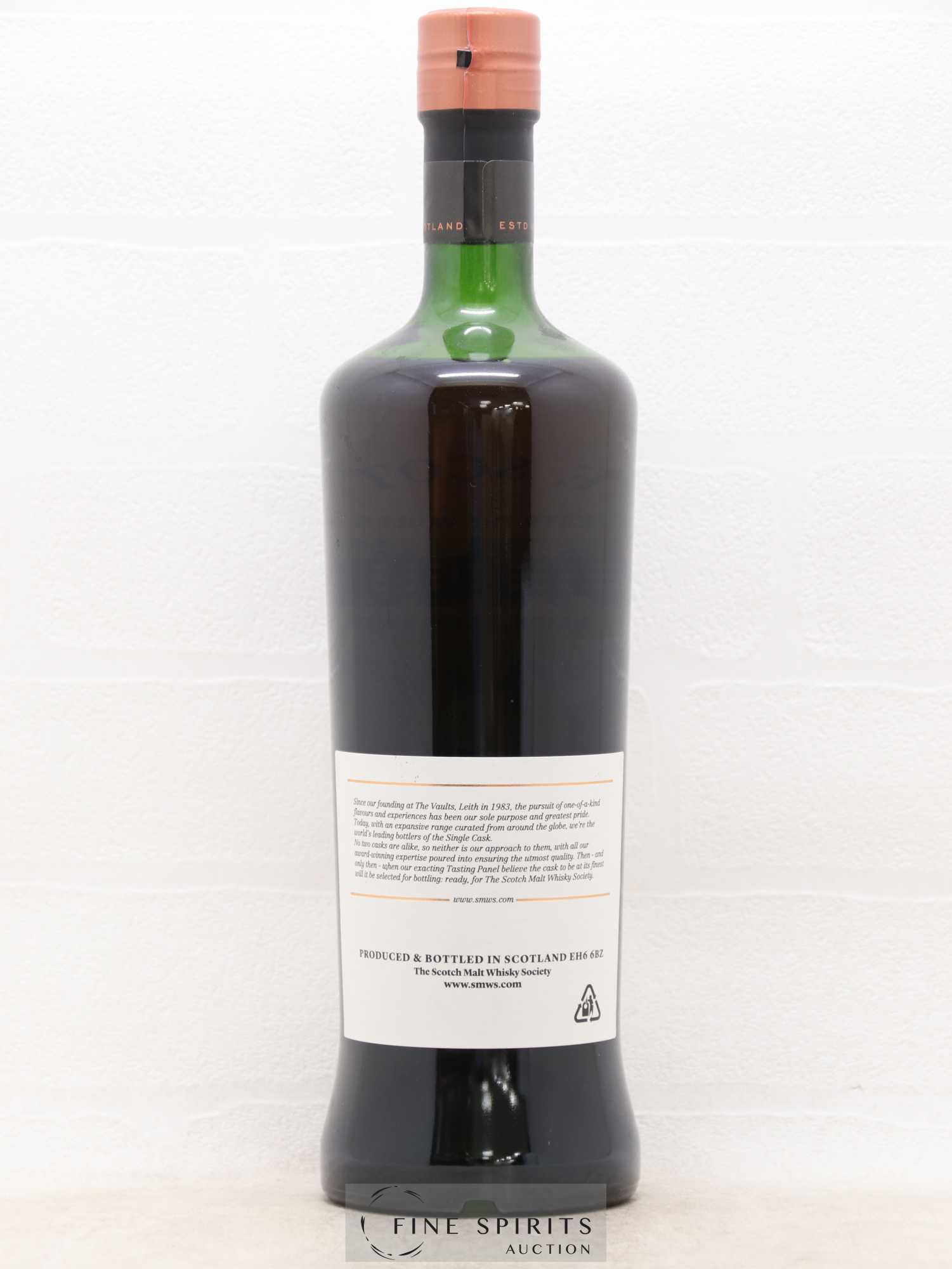 Brutus Magnificus 22 years 1996 The Scotch Malt Whisky Society Cask n°9.156 - One of 207 - Lot de 1 bouteille - 1