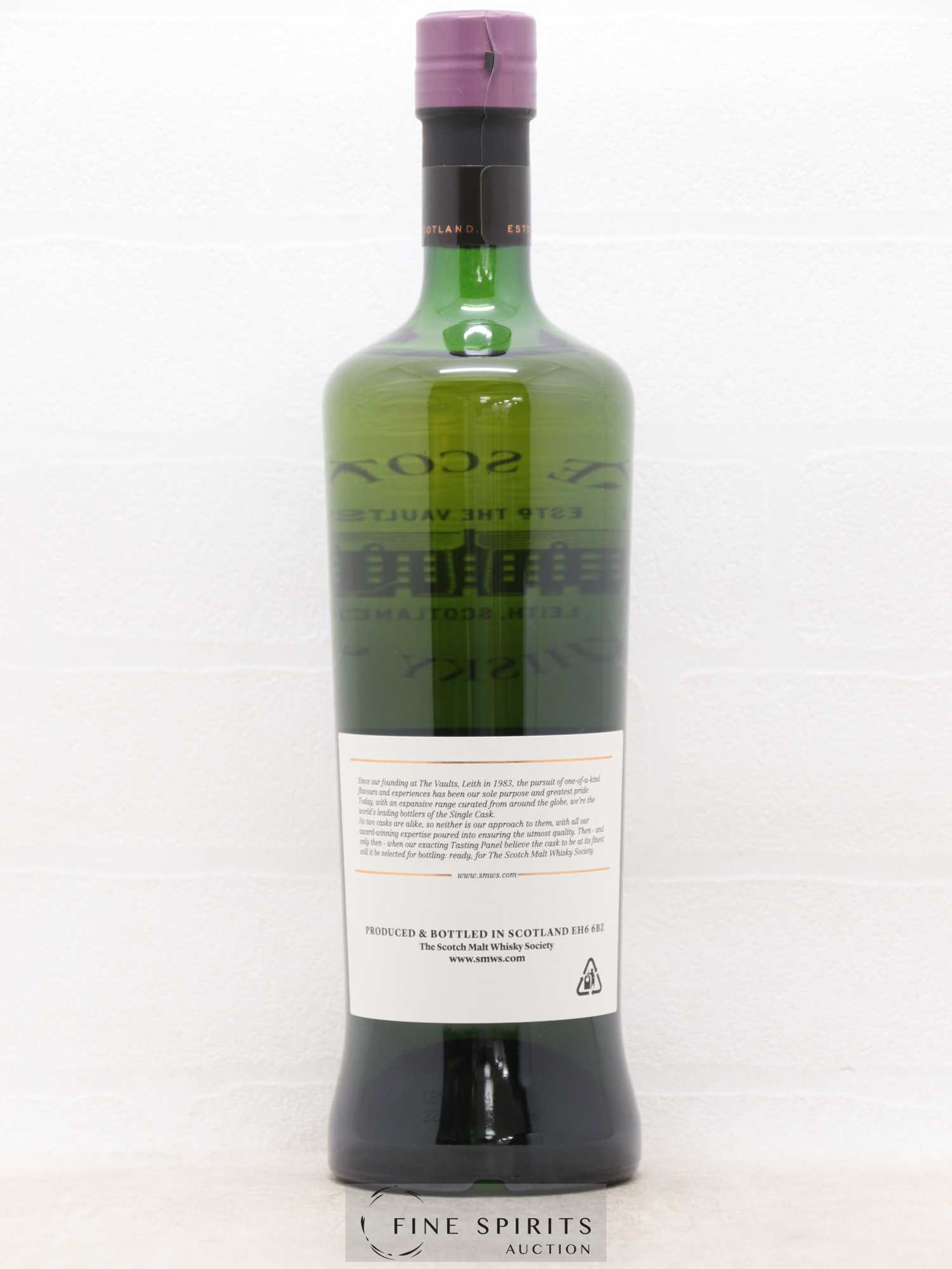 Danish Pastries in a Carpet Shop 10 years 2007 The Scotch Malt Whisky Society Cask n°72.63 - One of 235 - Lot de 1 bouteille - 1