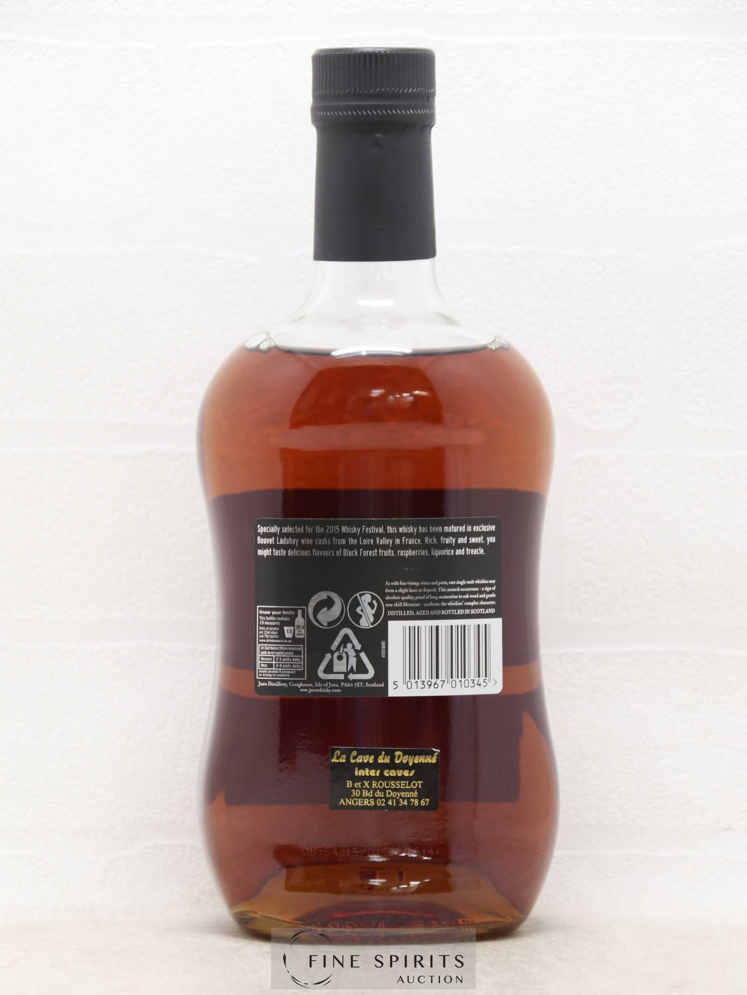 Jura 1997 Of. Tastival - Whisky Festival 2015 Exclusive Bouvet Ladubay Wine Casks - One of 3970 - bottled 2015 Limited Edition - Lot de 1 bouteille - 1