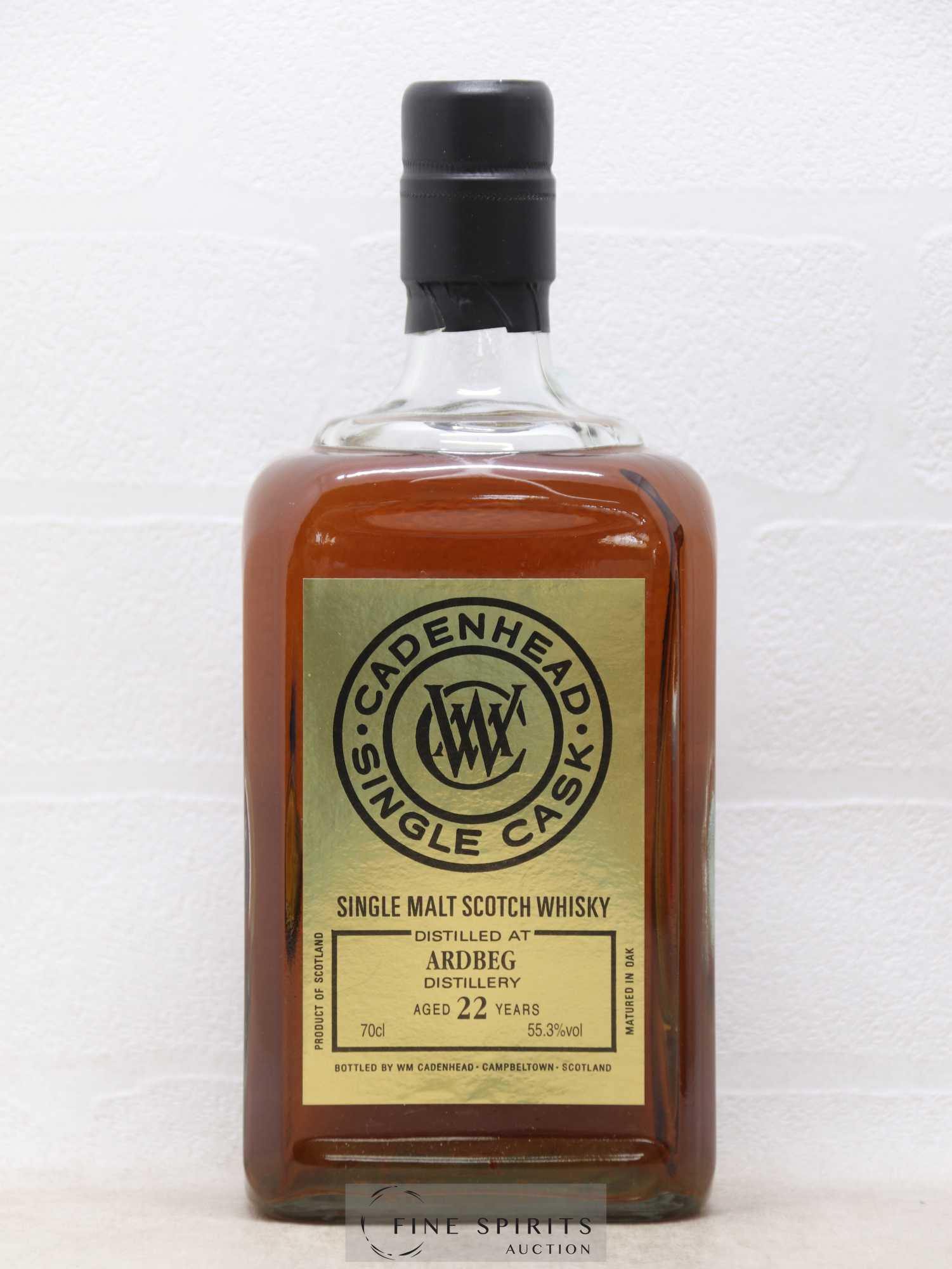 Ardbeg 22 years 1993 Cadenhead's Single Cask - One of 228 - bottled 2016 - Lot de 1 bouteille - 1