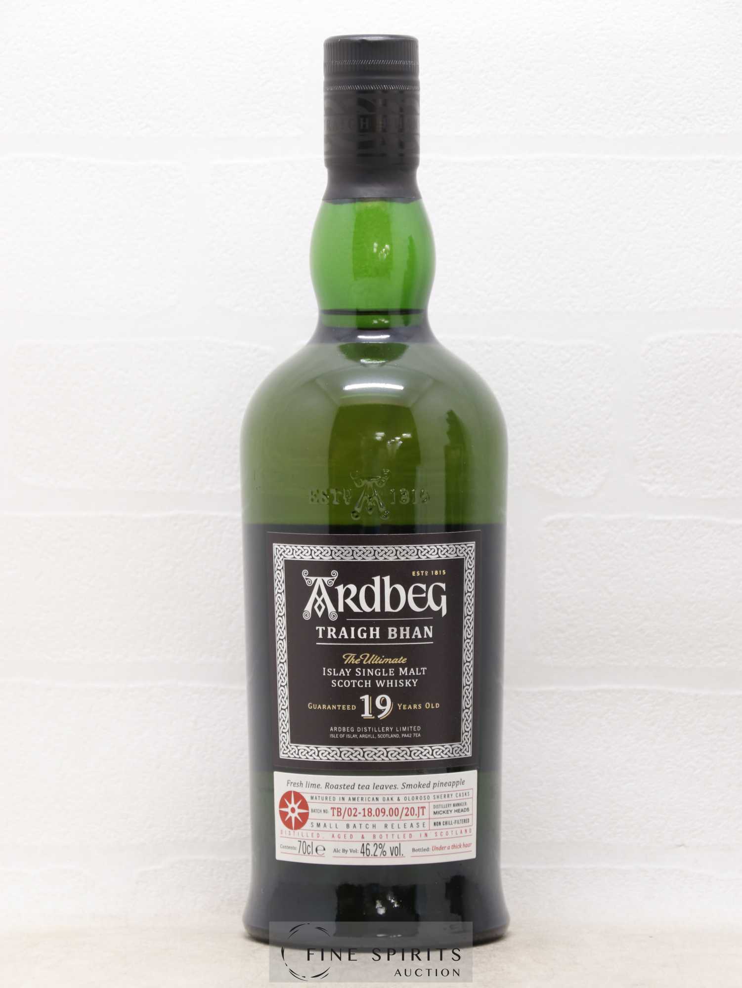 Ardbeg 19 years Of. Traigh Bhan TB-02-18.09.00-20.JT The Ultimate - Lot de 1 bouteille - 1