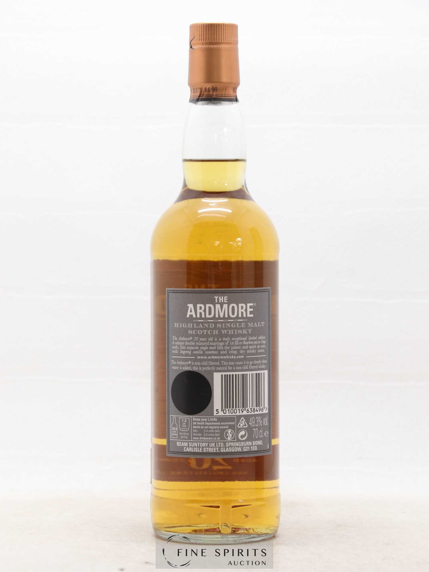 Ardmore 20 years 1996 Of. Limited Edition - Lot de 1 bouteille - 2