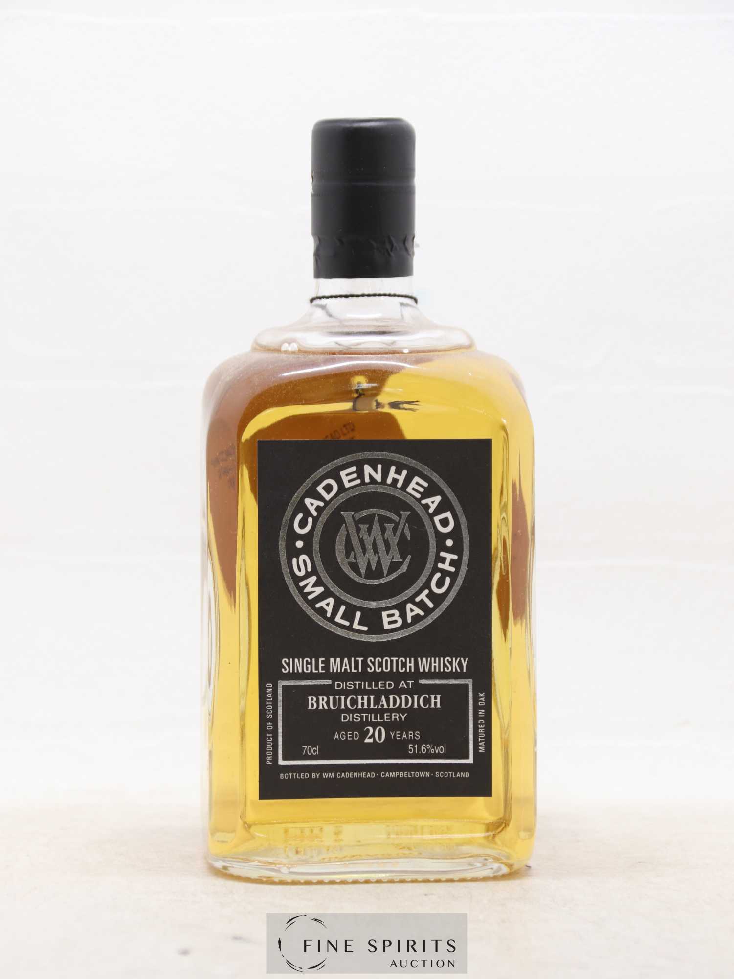 Bruichladdich 20 years 1993 Cadenhead's One of 738 - bottled 2013 - Lot de 1 bouteille - 1
