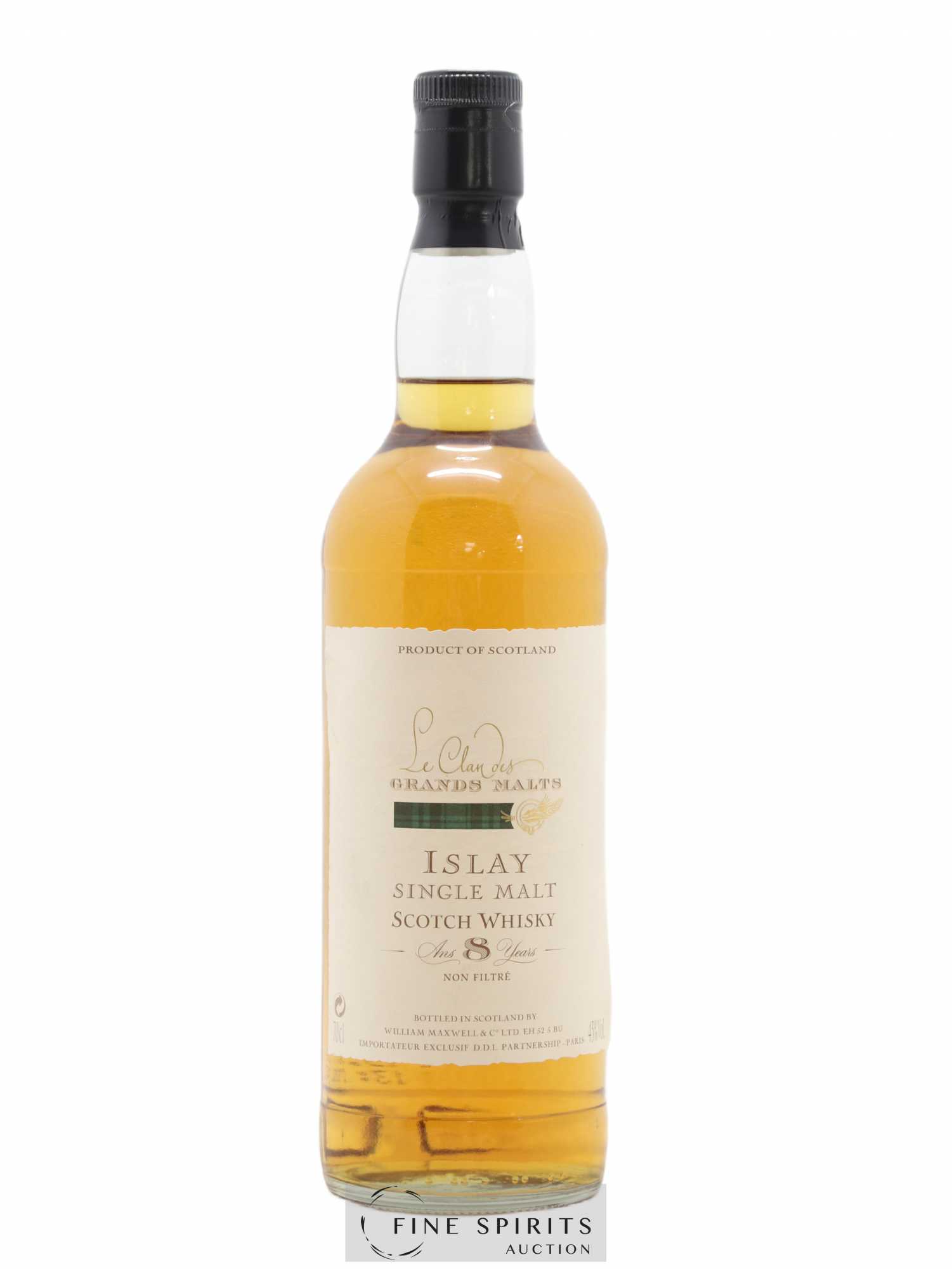 Le Clan des Grands Malts 8 years DDL Islay Single Malt - Posten von 1 Flasche - 0