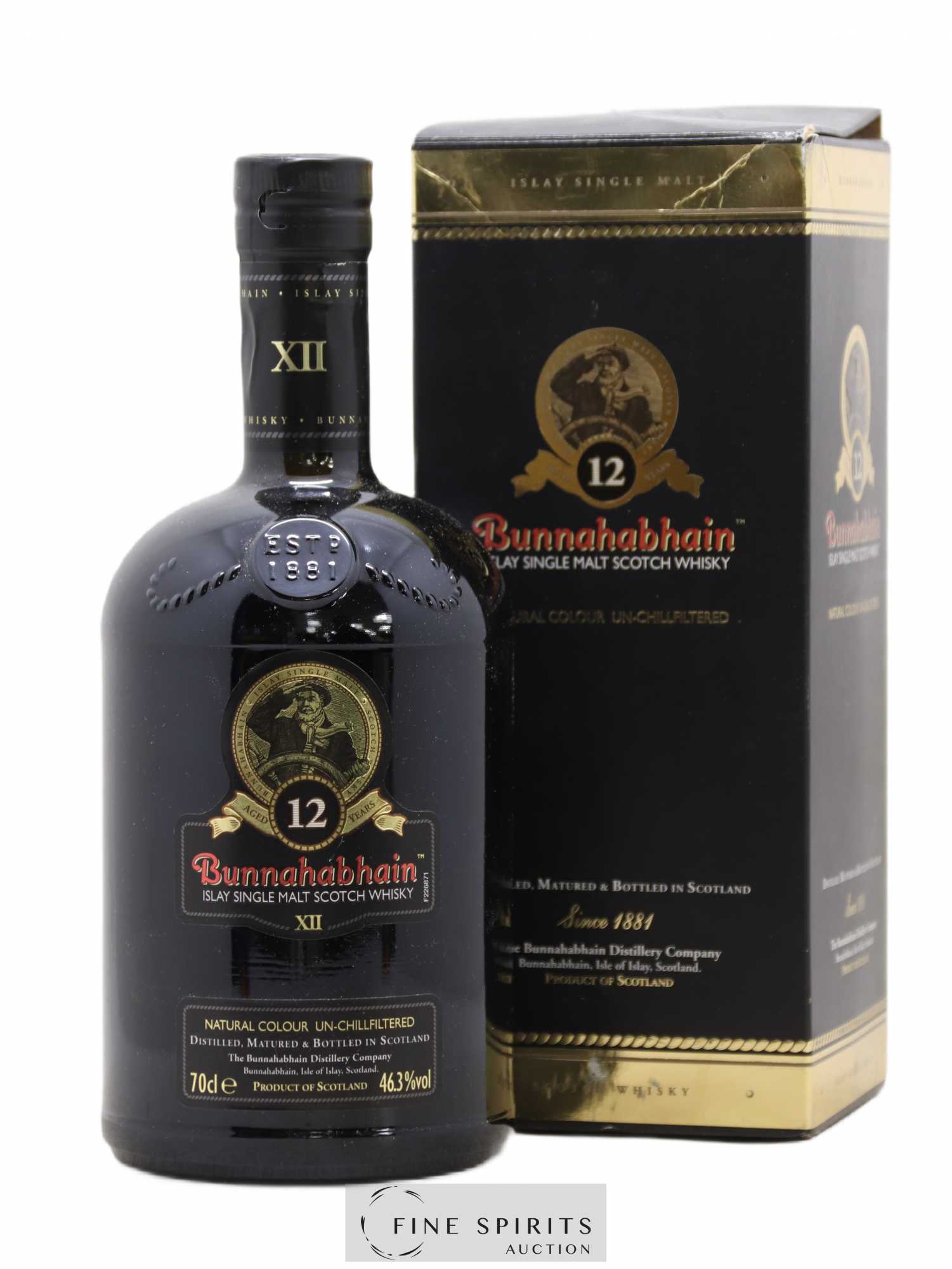 Bunnahabhain 12 years Of. XII - Posten von 1 Flasche - 0