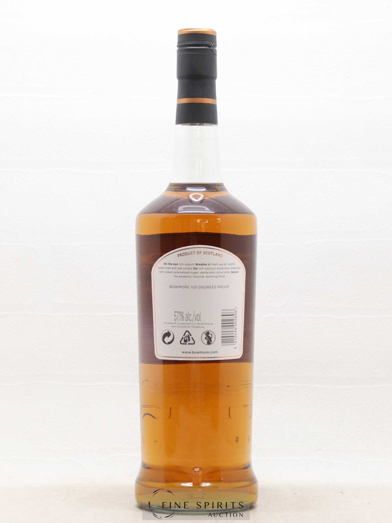 Bowmore Of. 100 Degrees Proof - Posten von 1 Liter - 2