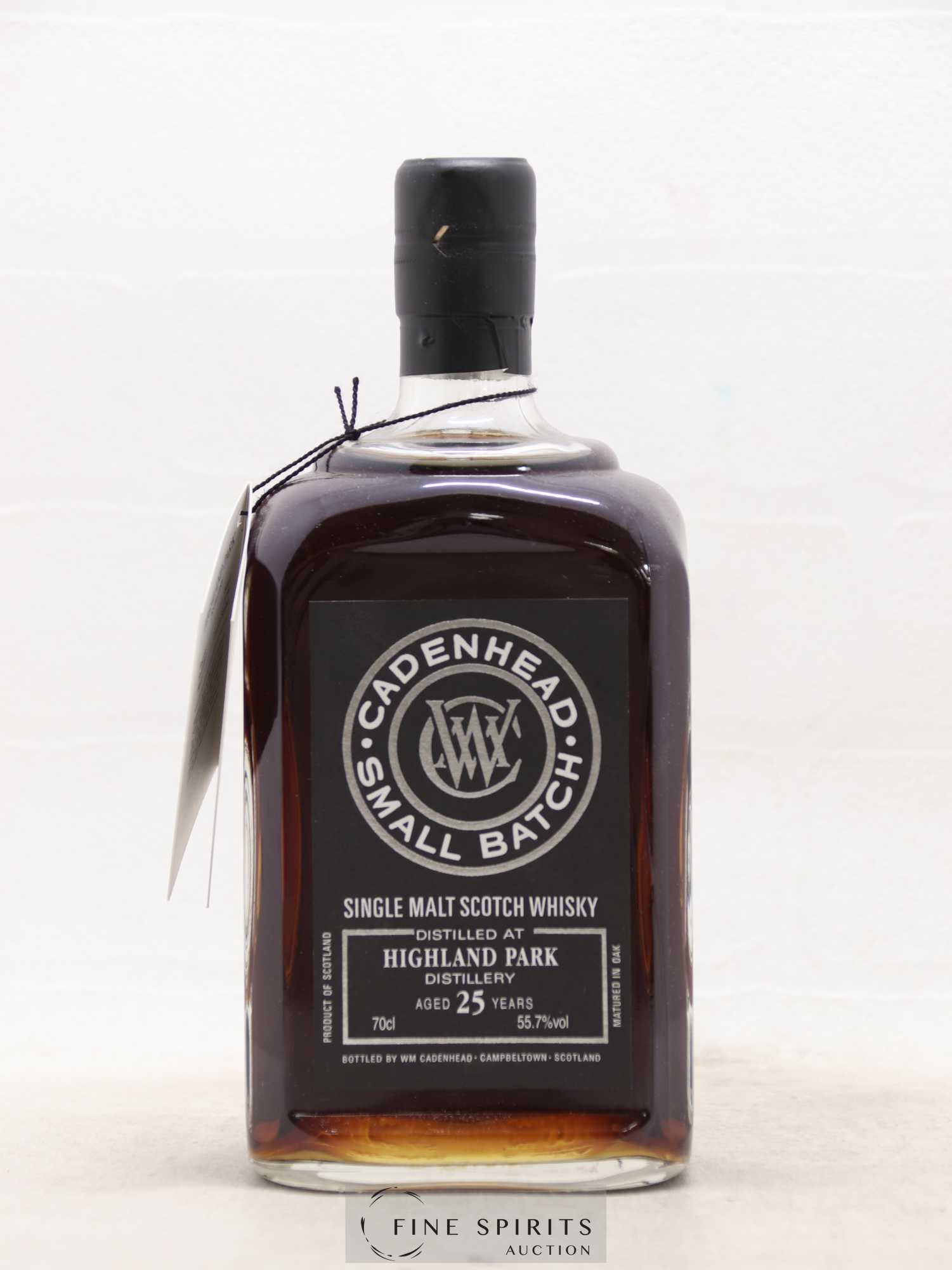 Highland Park 25 years Cadenhead's Small Batch - Lot de 1 bouteille - 1