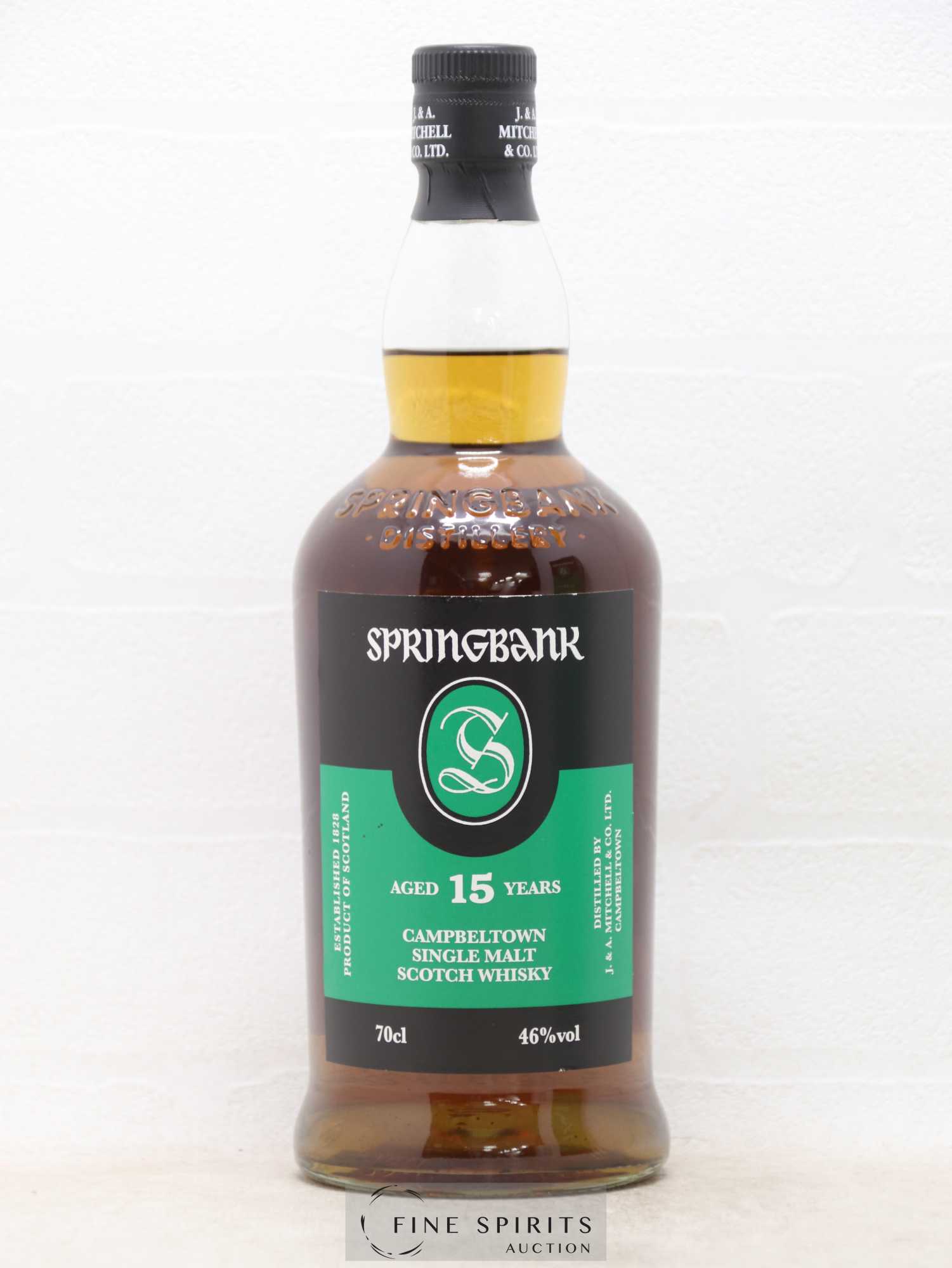 Springbank 15 years Of. Green Label - Posten von 1 Flasche - 1