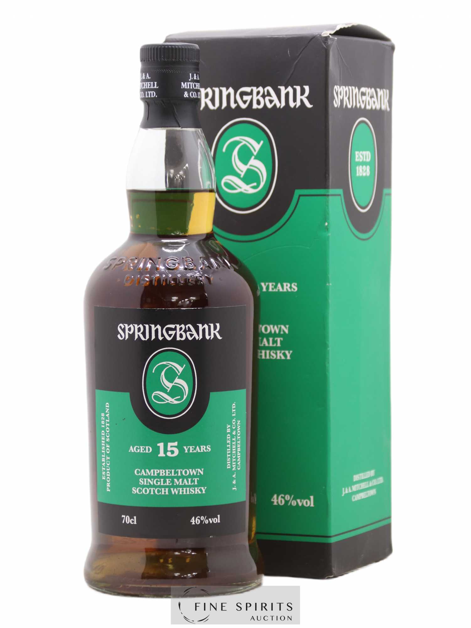 Springbank 15 years Of. Green Label - Posten von 1 Flasche - 0