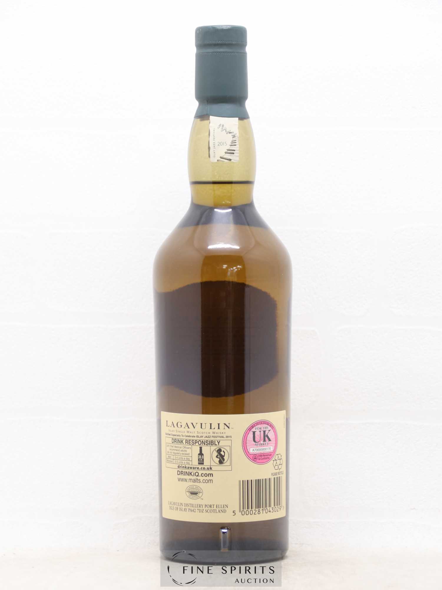Lagavulin Of. bottled 2015 Isaly Jazz Festival 2015 Limited Edition - Lot de 1 bouteille - 1