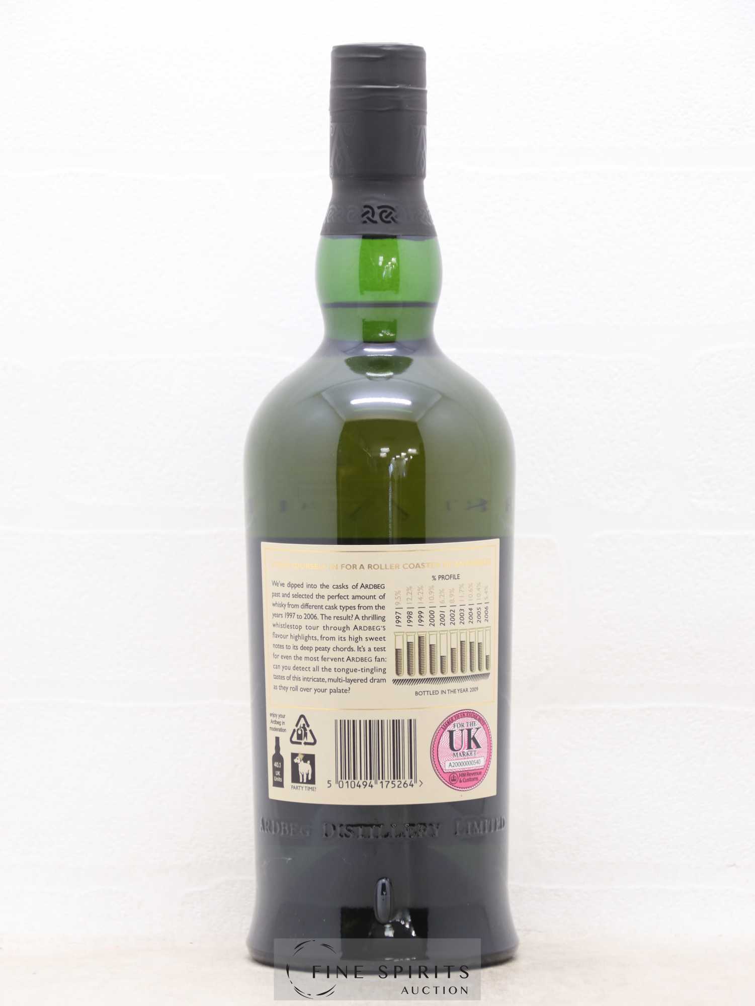 Ardbeg Of. Rollercoaster bottled 2009 Exclusive Committee 10th Anniversary - Lot de 1 bouteille - 1