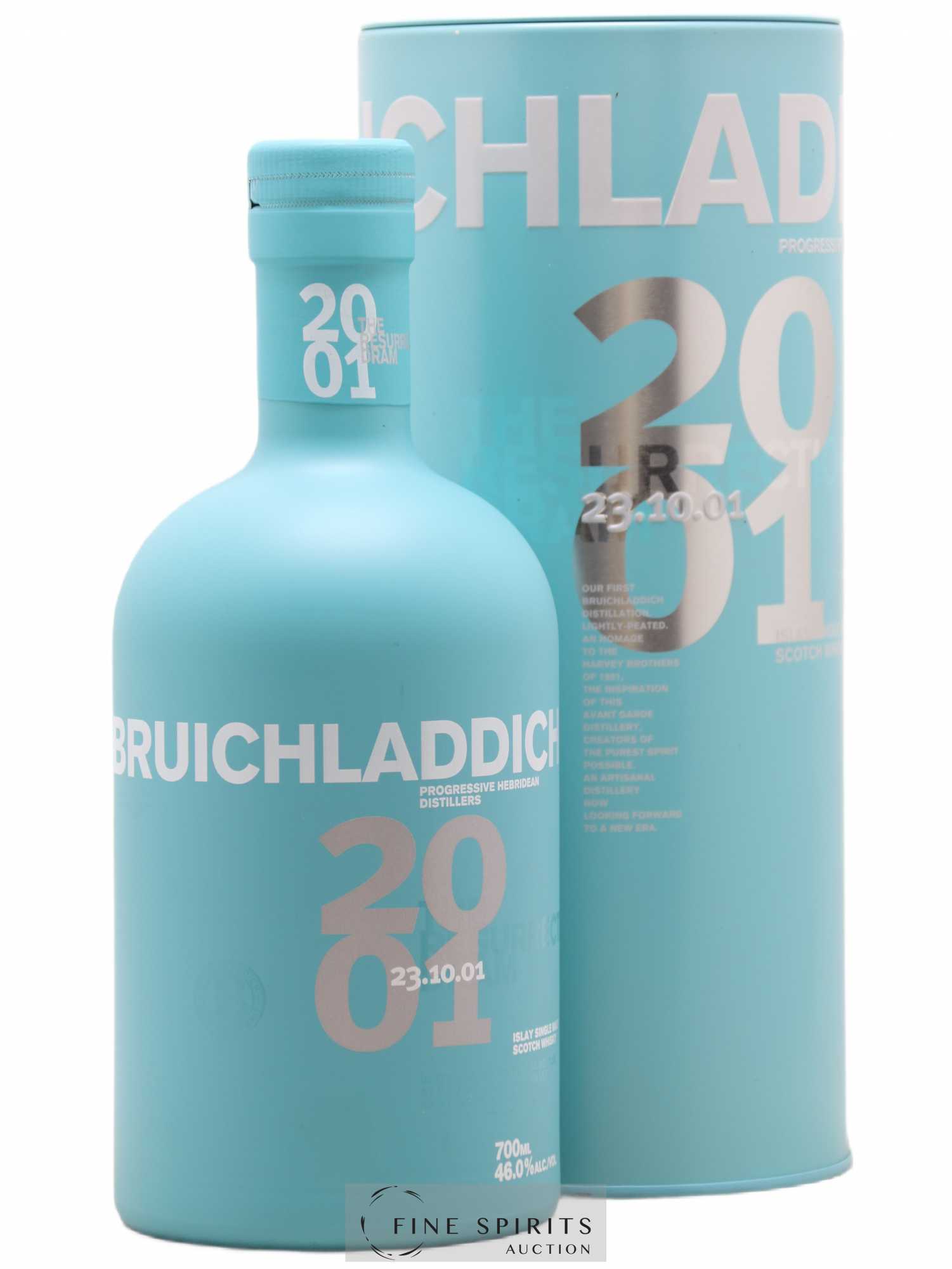 Bruichladdich 2001 Of. The Resurrection Dram One of 24000 - bottled 2008 - Lot de 1 bouteille - 0