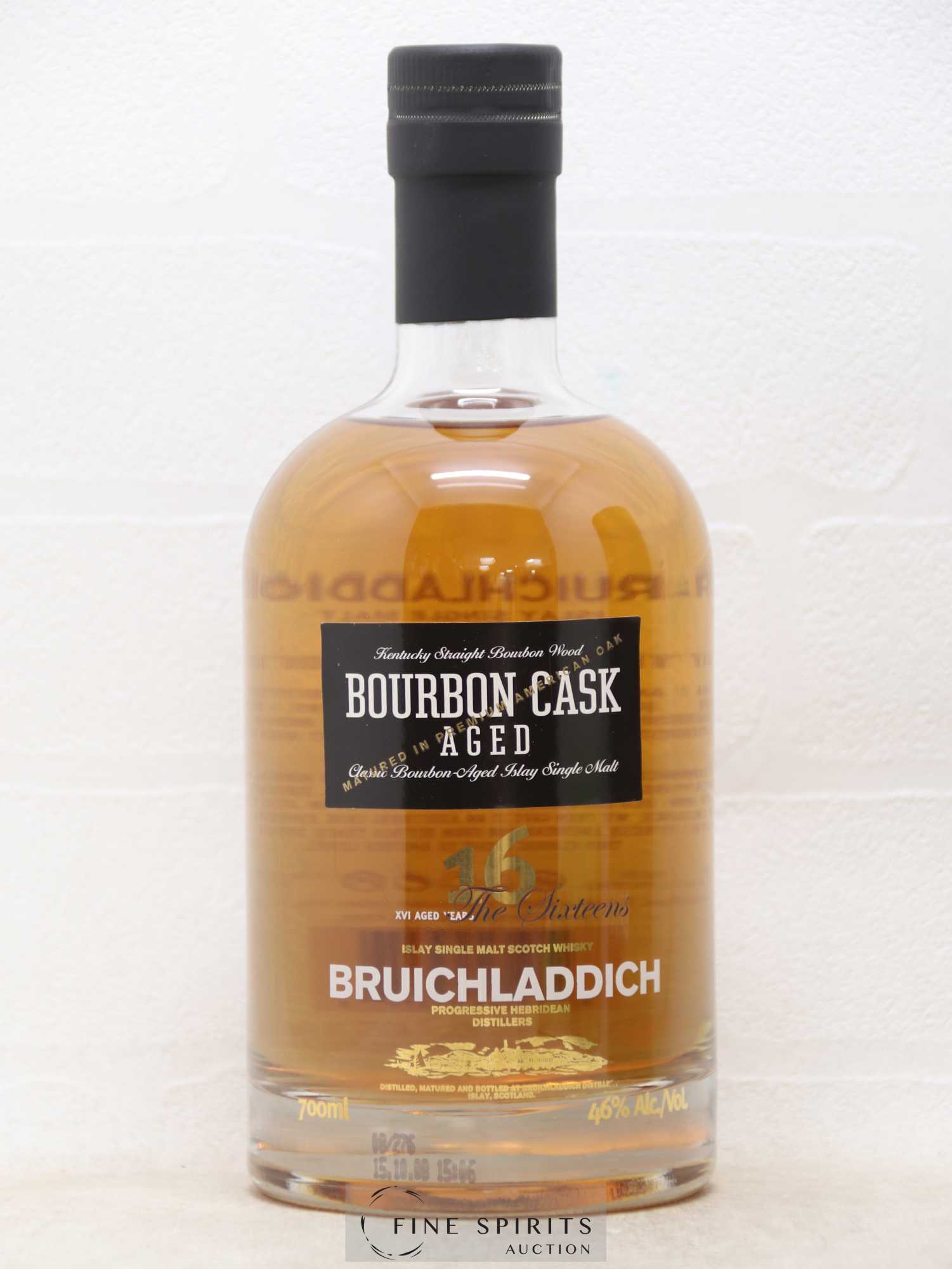 Bruichladdich 16 years Of. Bourbon Cask Edition The Sixteens - Lot of 1 bottle - 1