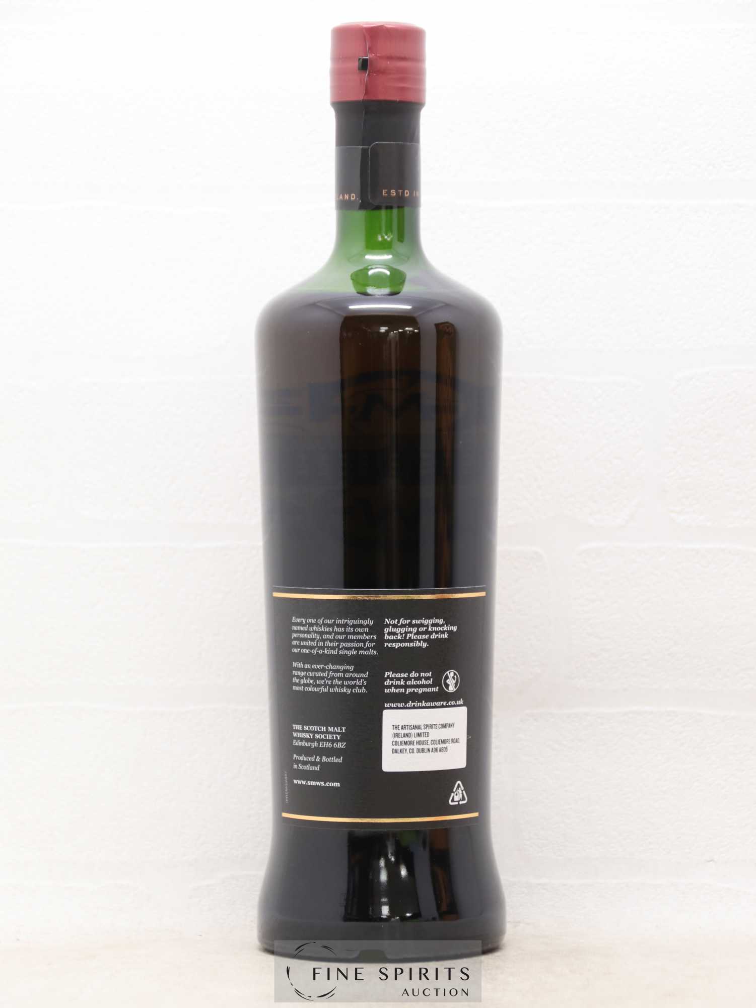 Holy Smoke 19 years 2001 The Scotch Malt Whisky Society Cask n°29.277 - One of 210 - Lot de 1 bouteille - 2