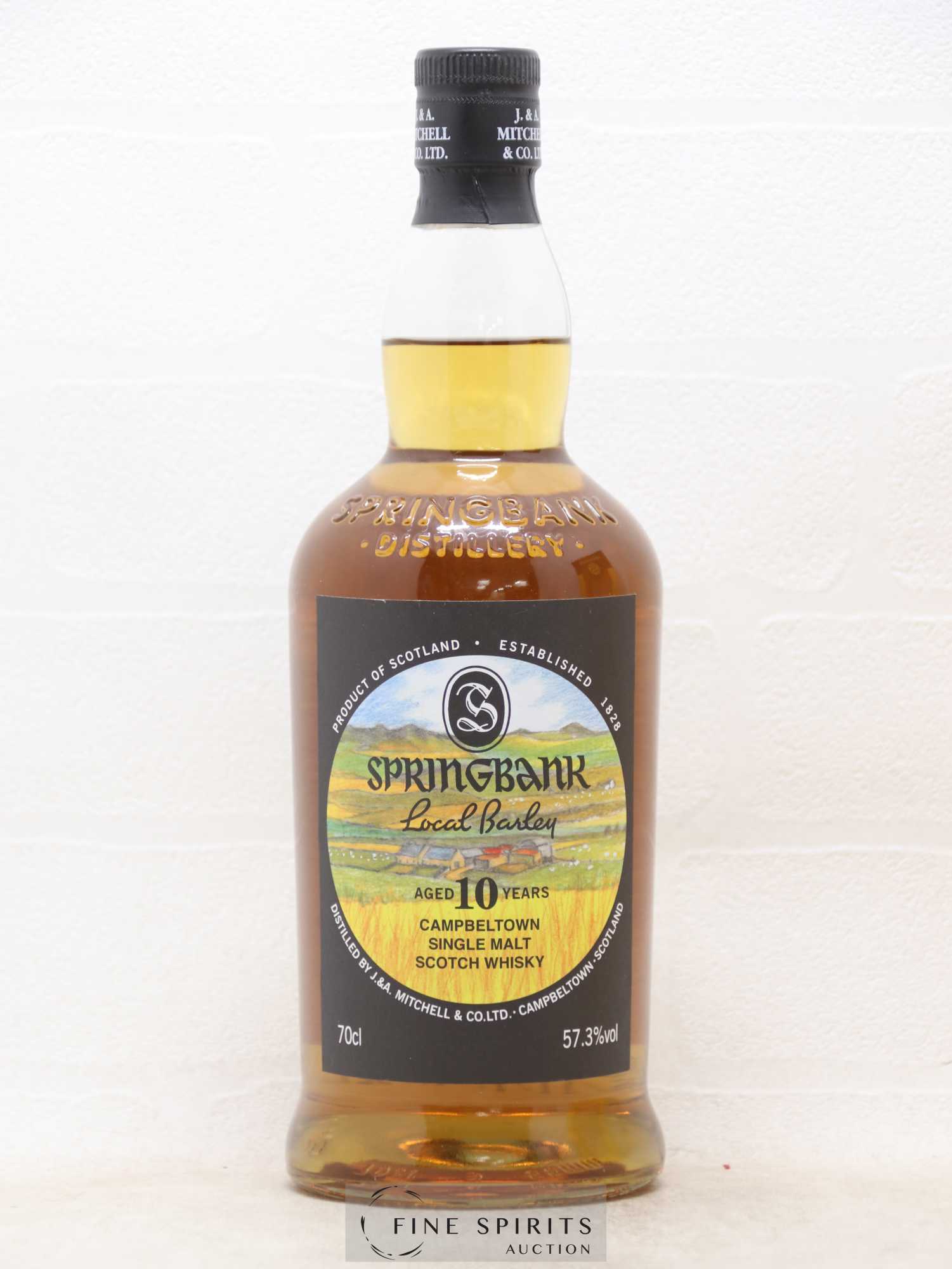 Springbank 10 years 2007 Of. Local Barley One of 9000 - bottled 2017 - Lot de 1 bouteille - 1