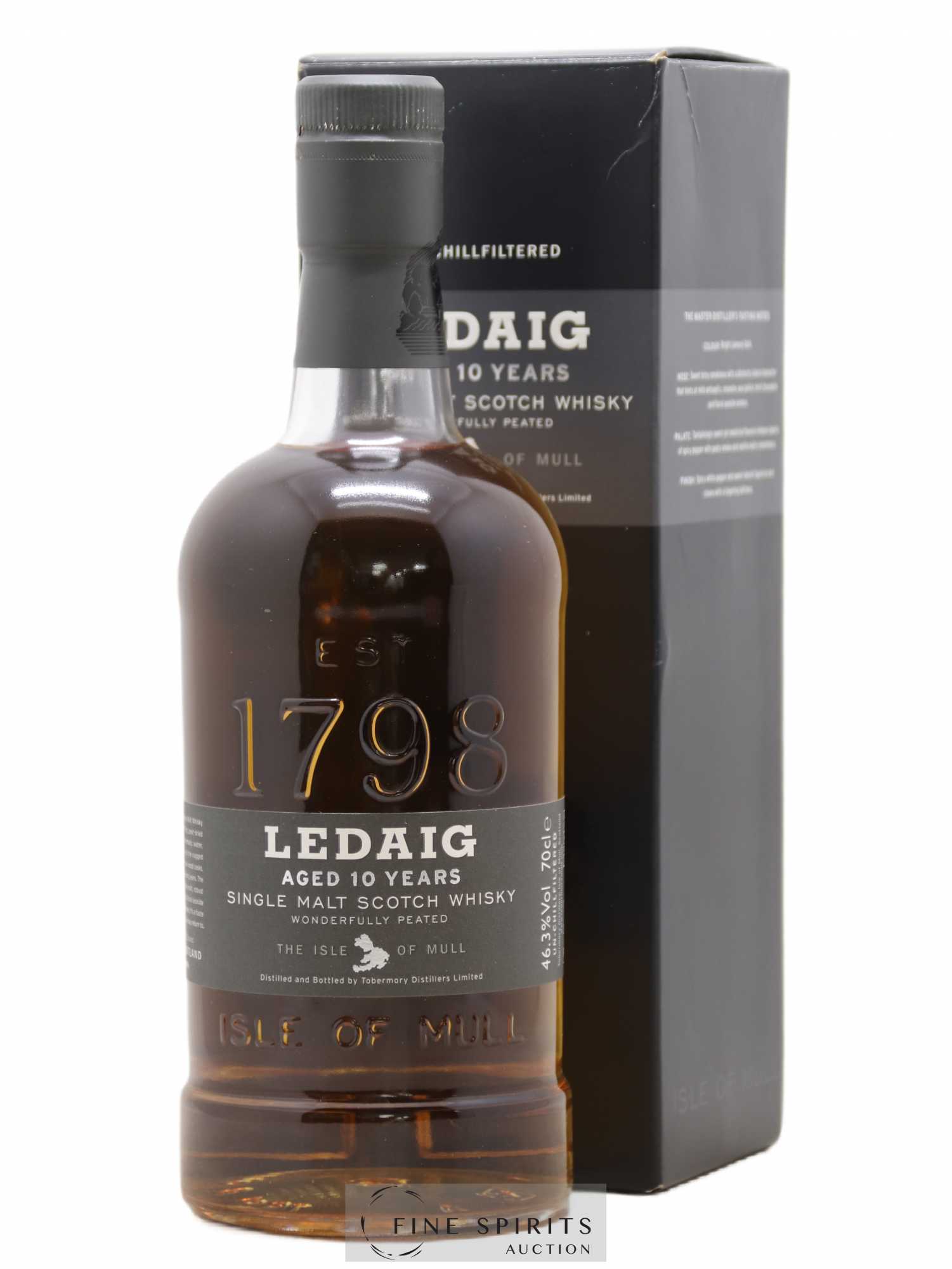 Ledaig 10 years Of. Un-Chillfiltered - Lot de 1 bouteille - 0