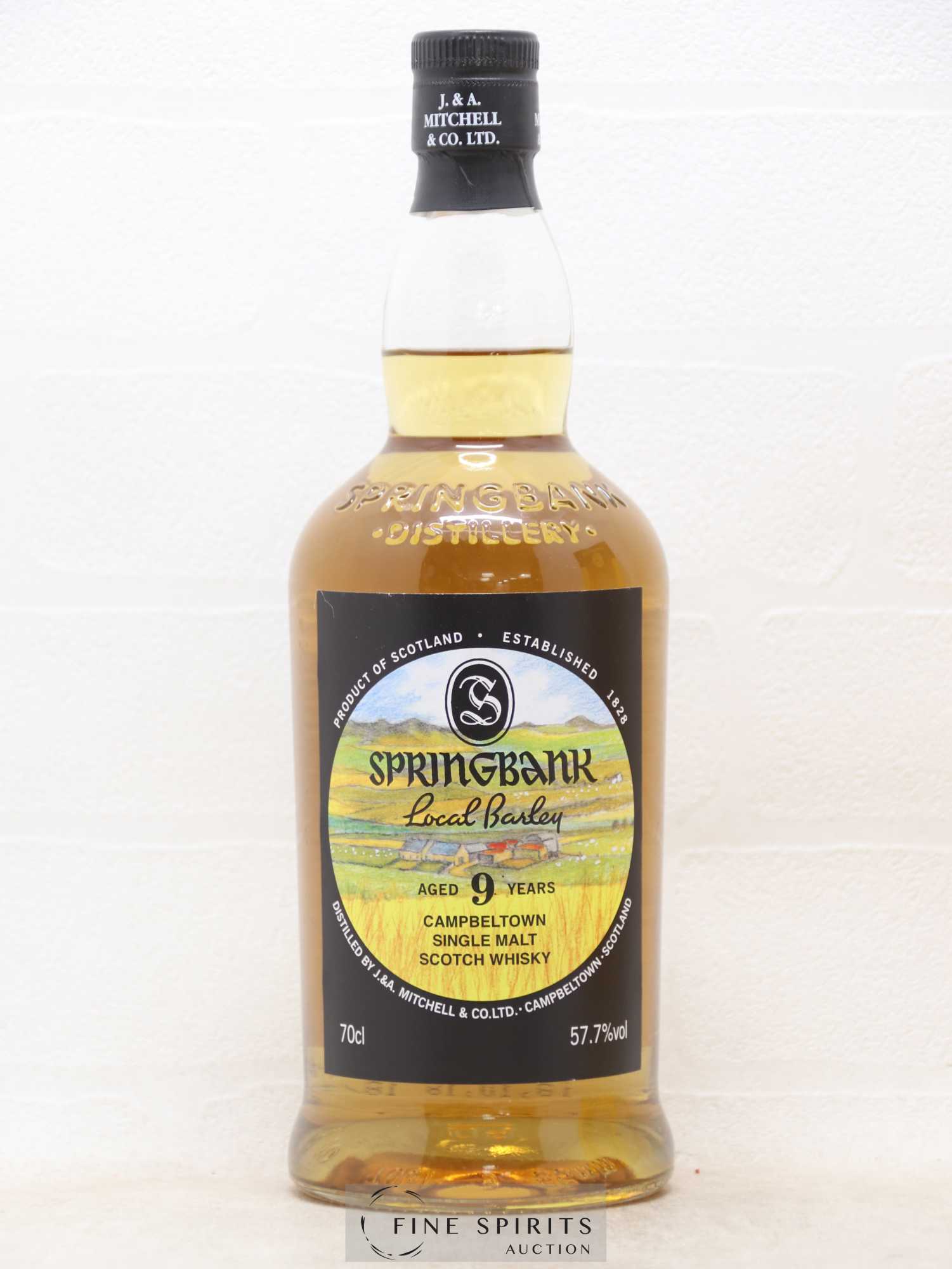 Springbank 9 years 2009 Of. Local Barley One of 9700 - bottled 2018 - Lot de 1 bouteille - 1