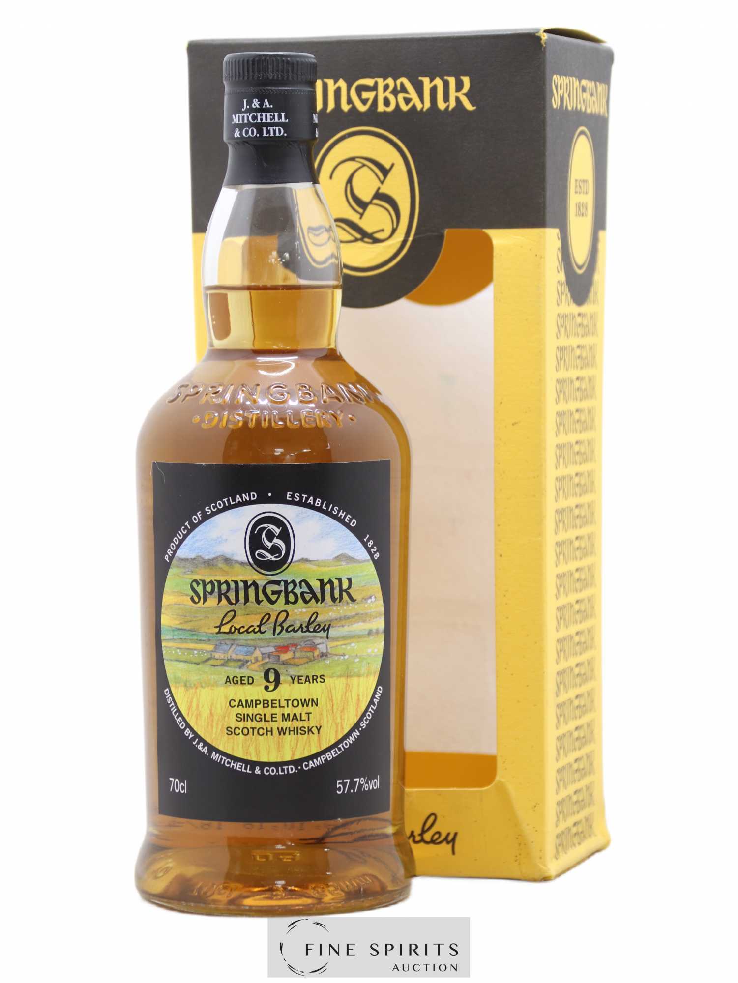 Springbank 9 years 2009 Of. Local Barley One of 9700 - bottled 2018 - Lot de 1 bouteille - 0