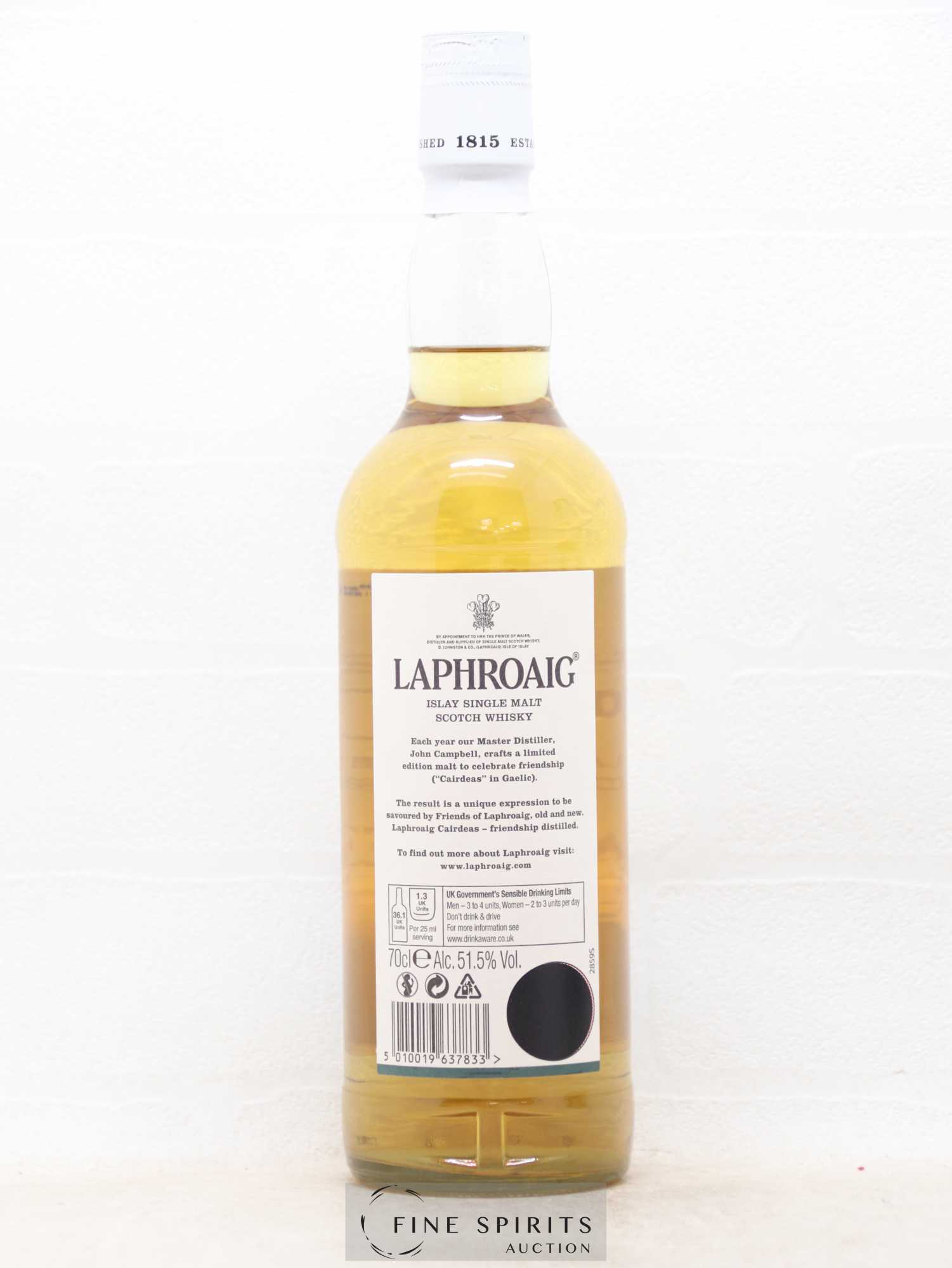 Laphroaig Of. Cairdeas 200th Anniversary Edition Friends of Laphroaig - Lot of 1 bottle - 2