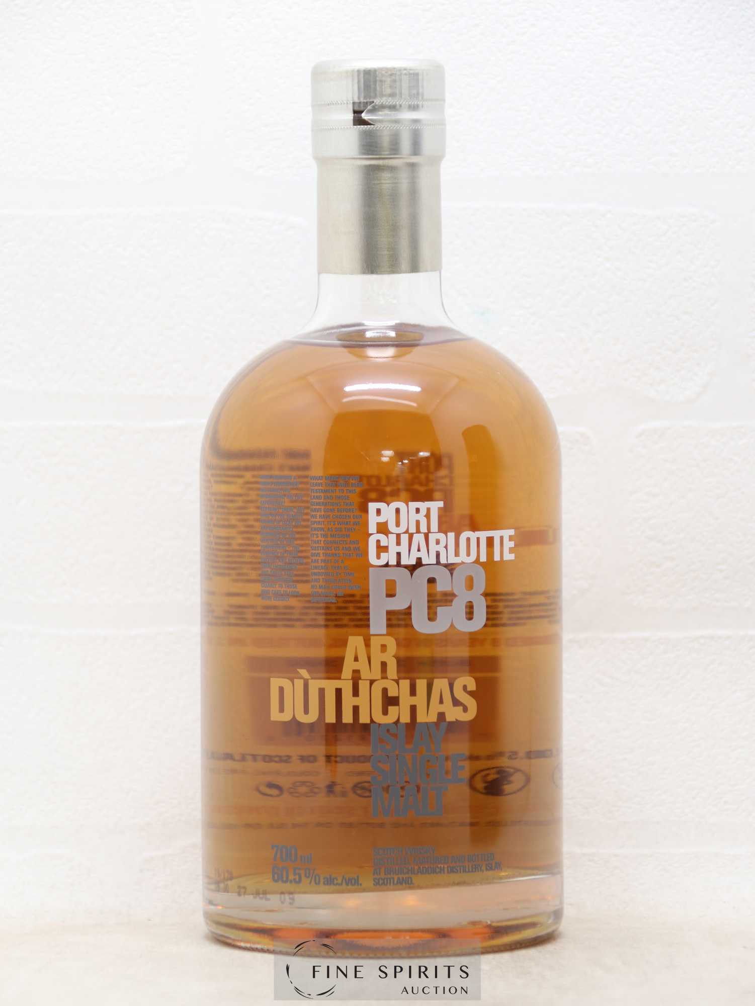 Port Charlotte 8 years Of. PC8 One of 30000 - bottled 2009 Ar Dùthchas - Lot of 1 bottle - 1