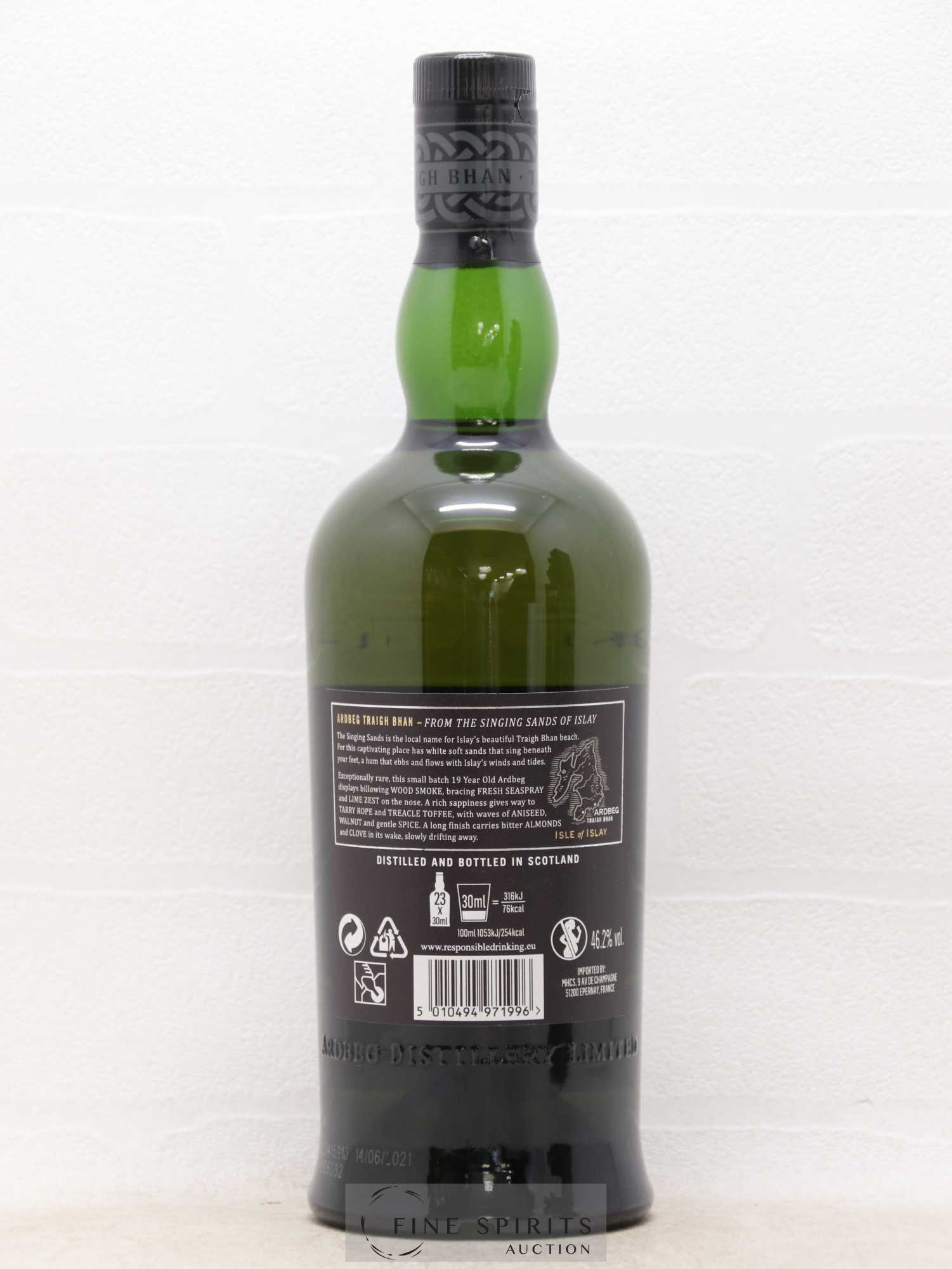 Ardbeg 19 years Of. Traigh Bhan TB-03-10.10.01-21.BL The Ultimate - Lot of 1 bottle - 2